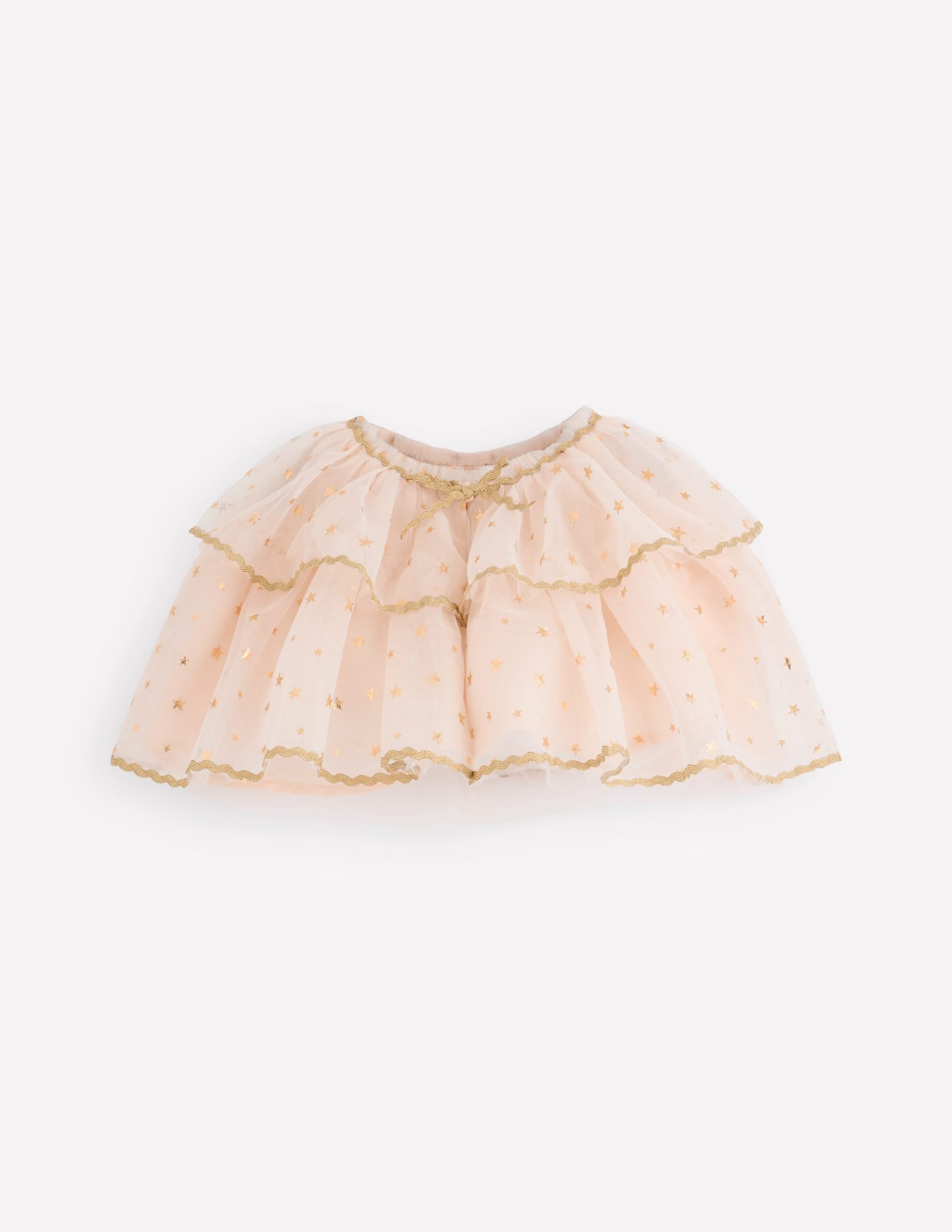Tulle Cape-Soft Ivory/ Gold Confetti - Image 2