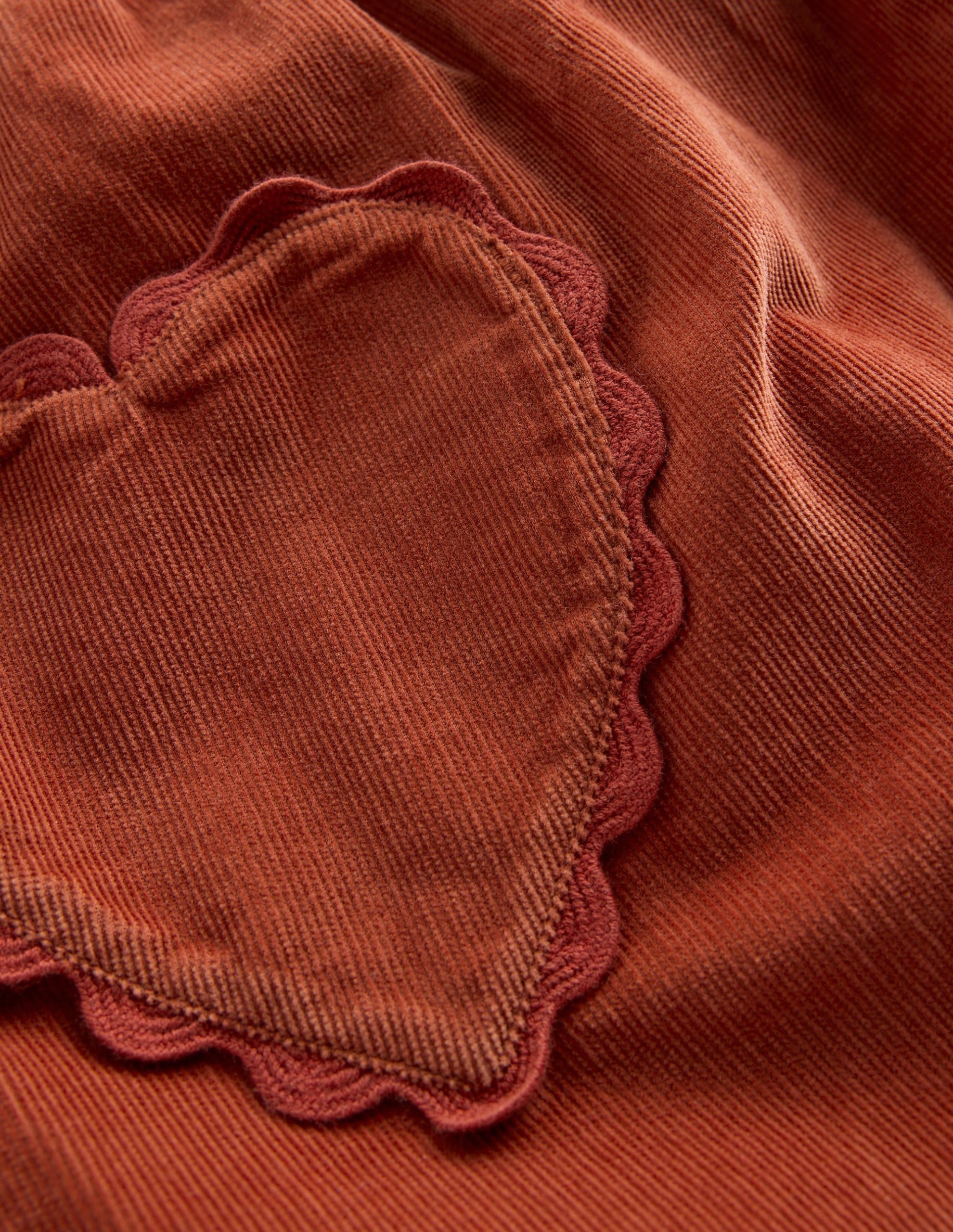 Ric Rac Skirt-Barn Red - Image 3