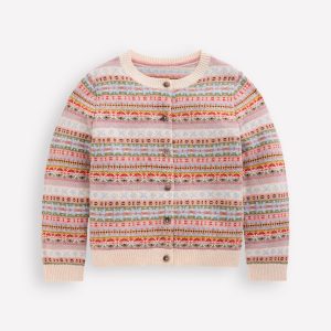 Edie Fair Isle Cardigan-Soft Multi