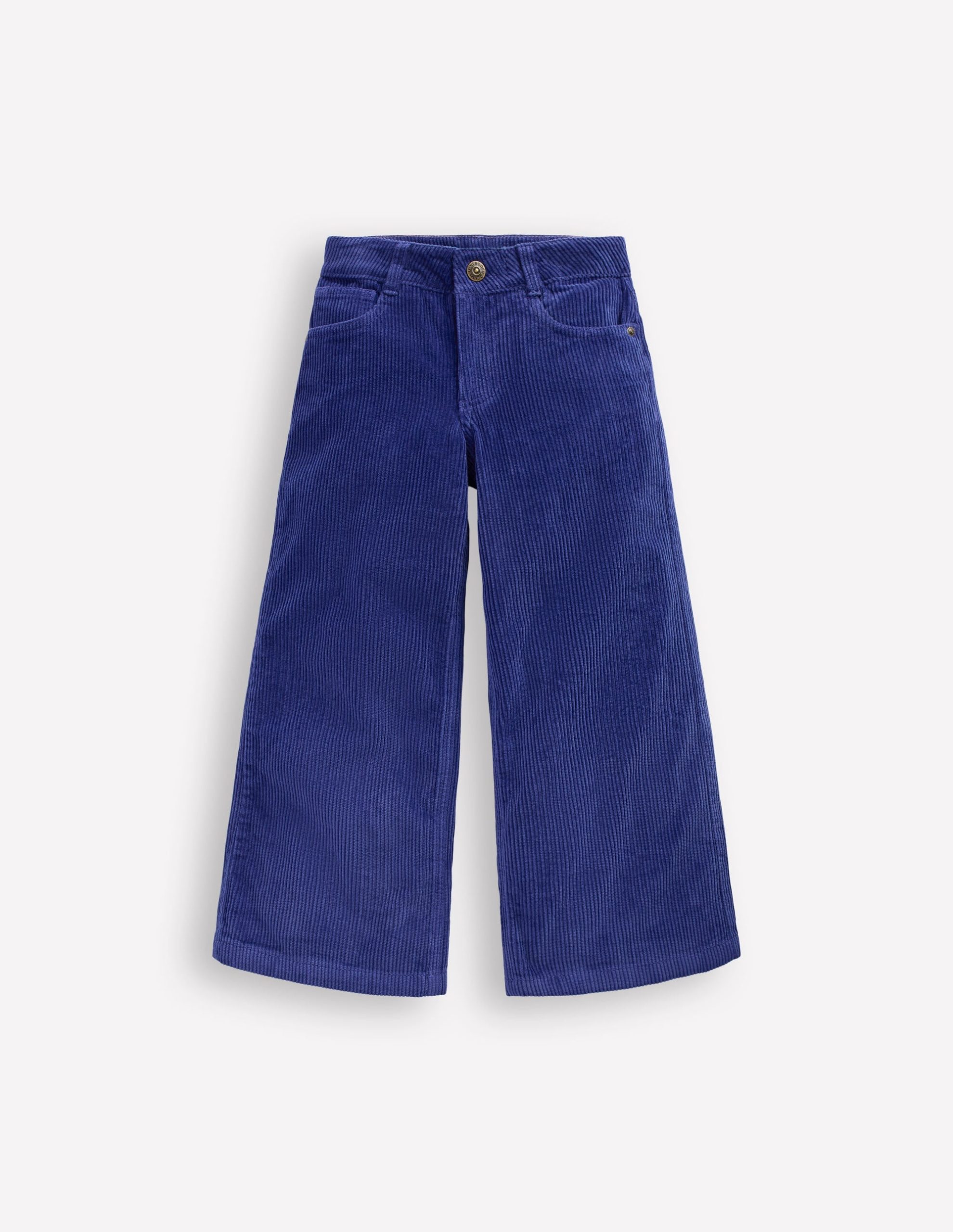 Wide Leg Pants-Sapphire Blue