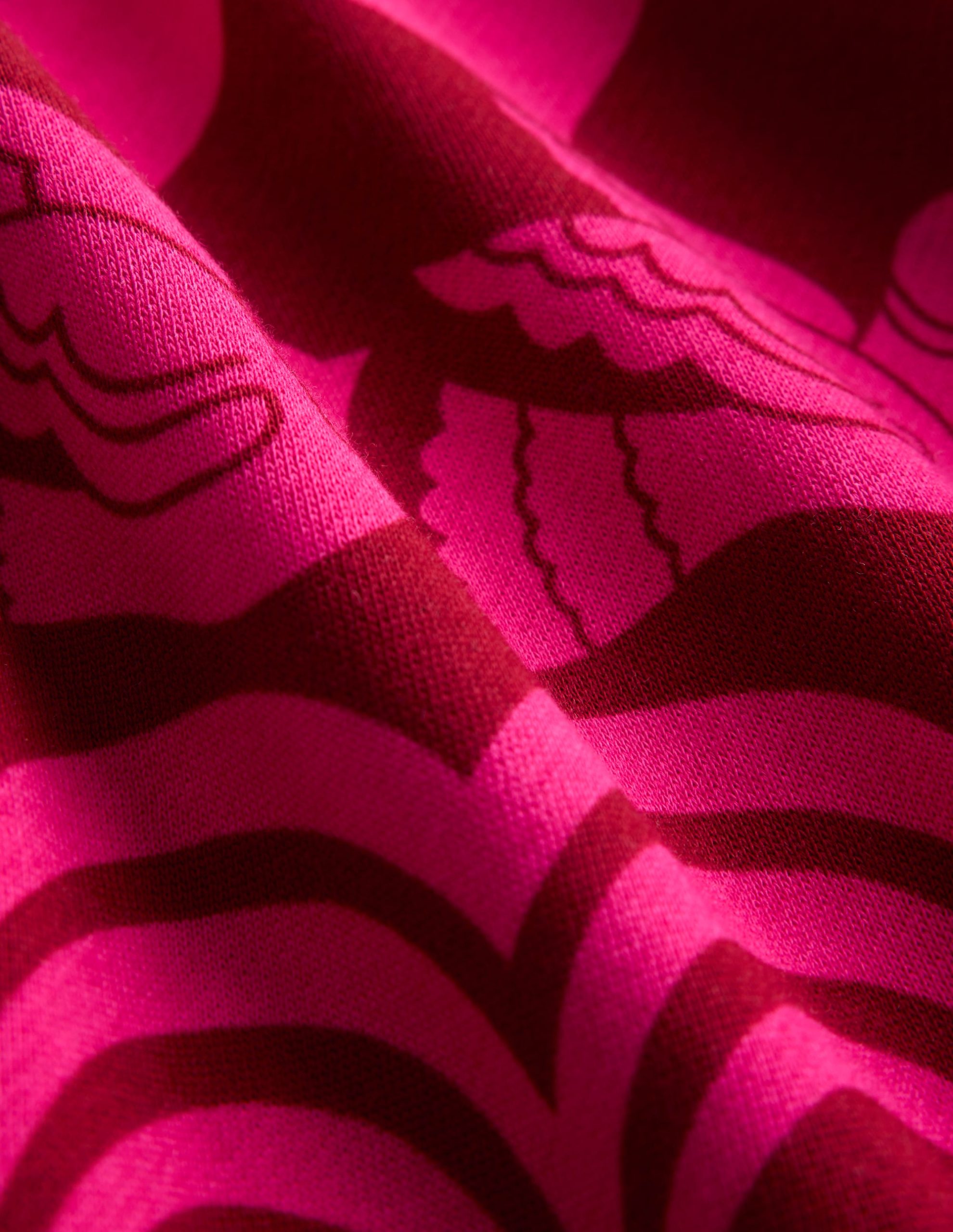 Cosy Sweatshirt Dress-Red Liquorice Festive Fun - Image 3