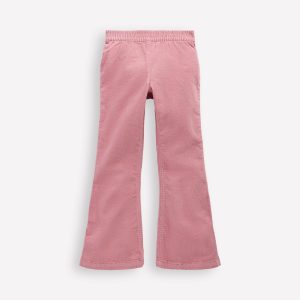 Flared Cord Legging-Pink Haze