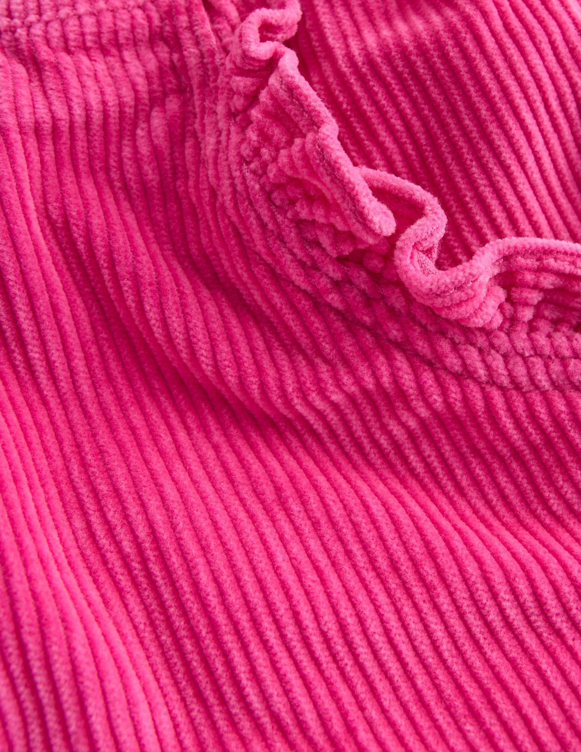 Relaxed Cord Pants-Raspberry Pink - Image 4
