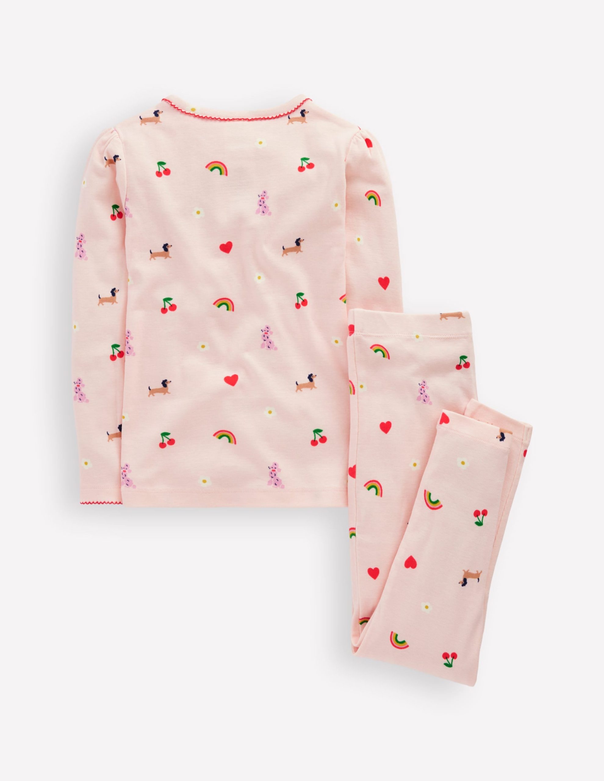 Snug Henley Pajamas-Chalk Pink Parisien - Image 2