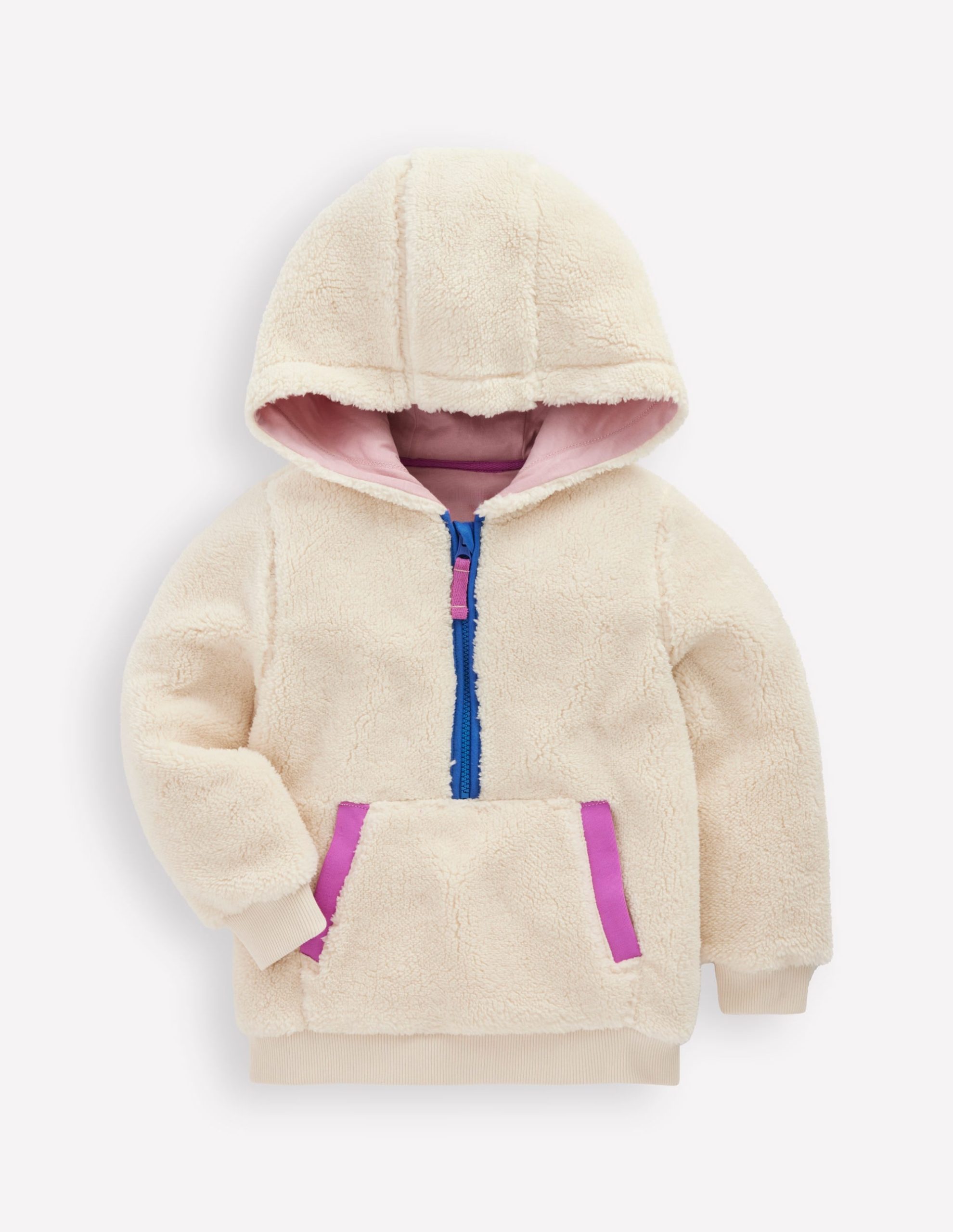 Fleece Hoodie-Oatmeal