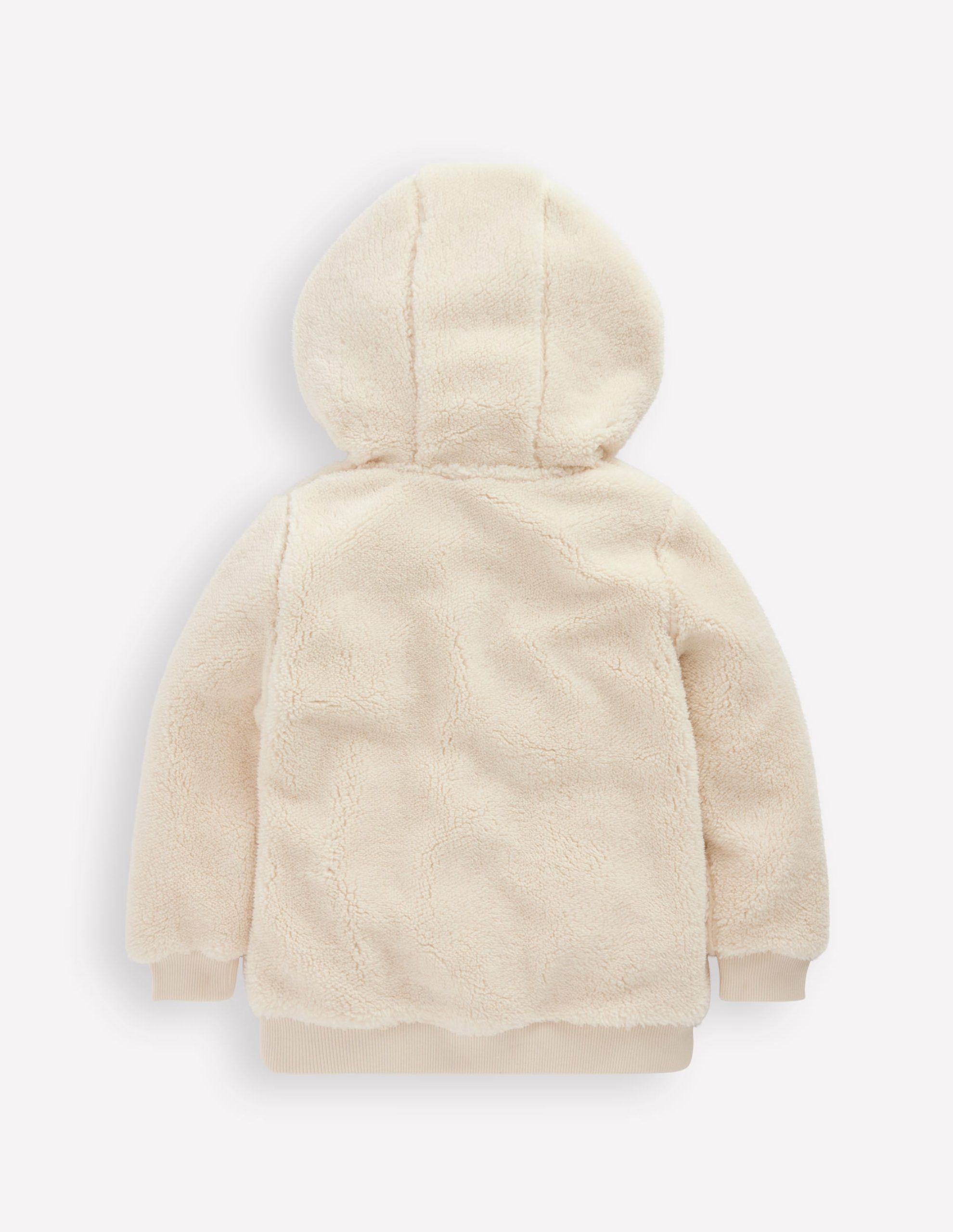 Fleece Hoodie-Oatmeal - Image 2