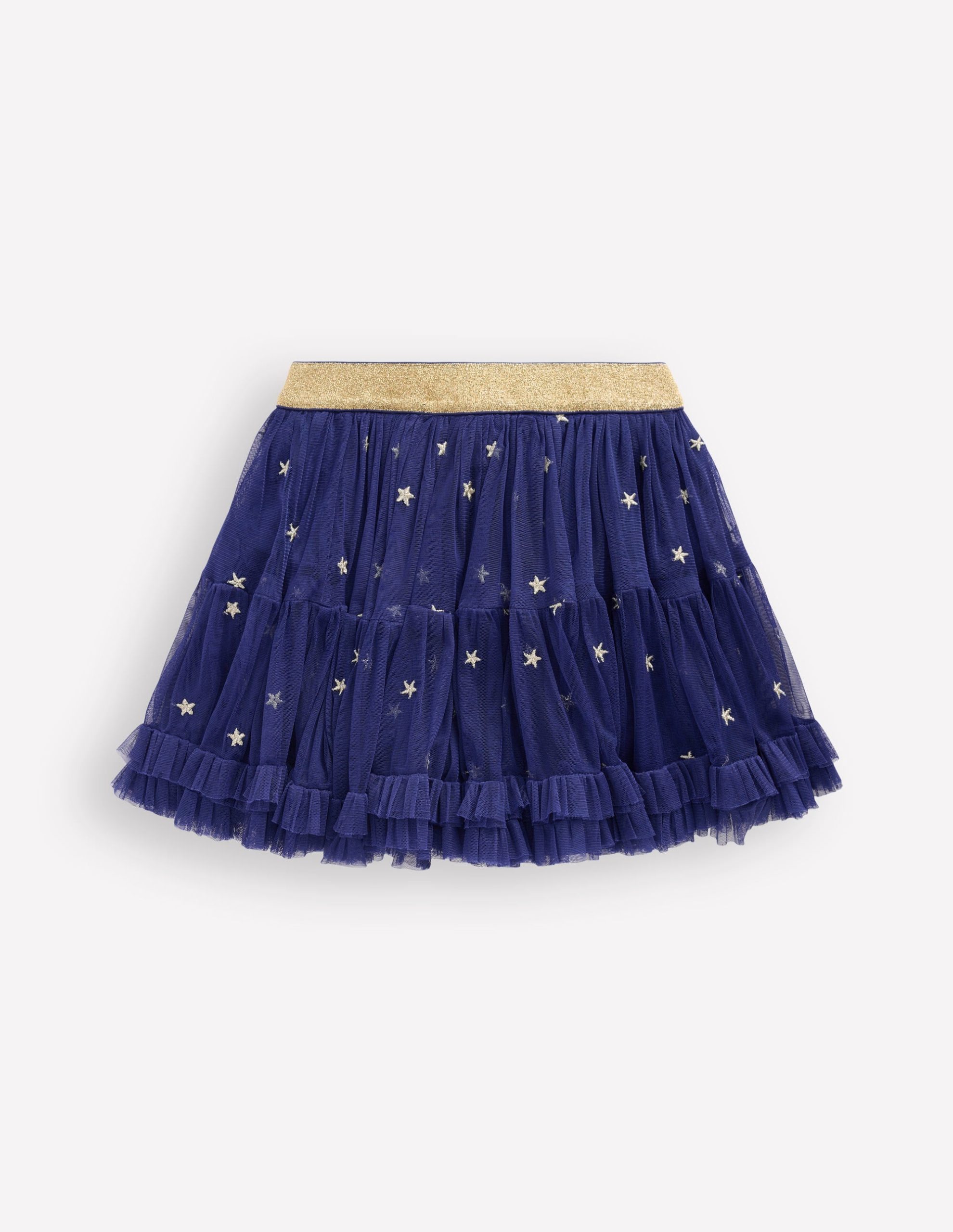 Interest Tulle Skirt-Navy Stars - Image 3