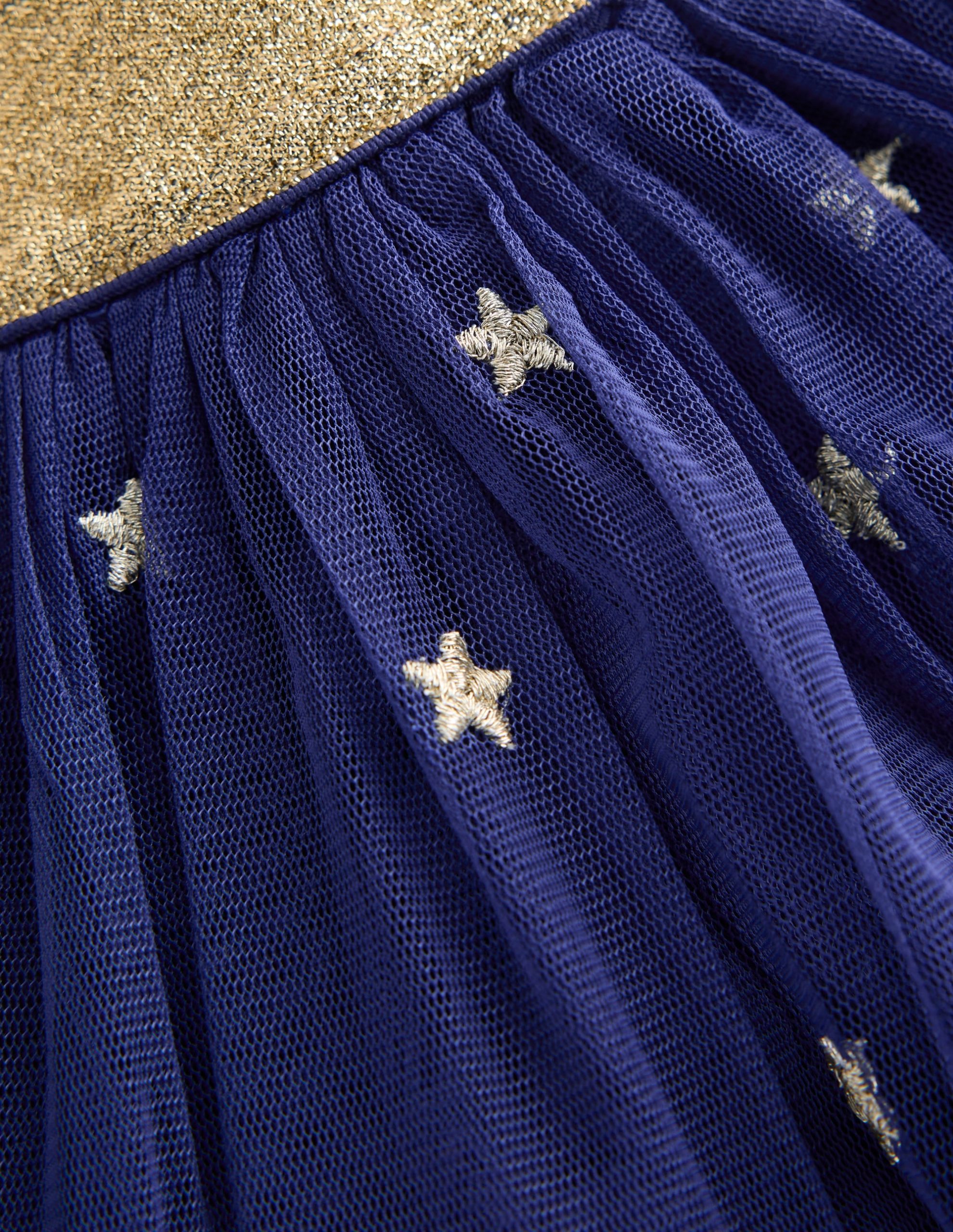 Interest Tulle Skirt-Navy Stars - Image 4