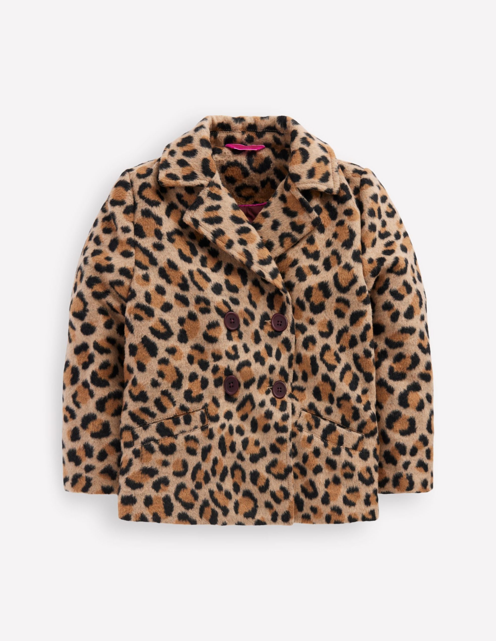 Pea Coat-Large Leopard Spot - Image 2