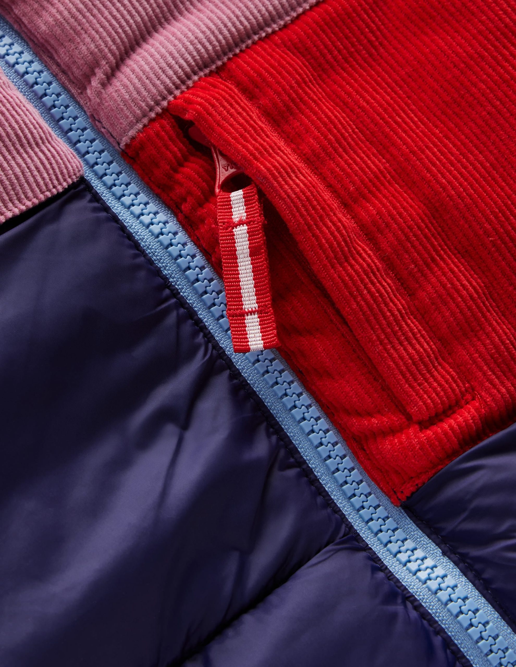 Cosy Puffer Jacket-Metallic Colourblock - Image 8