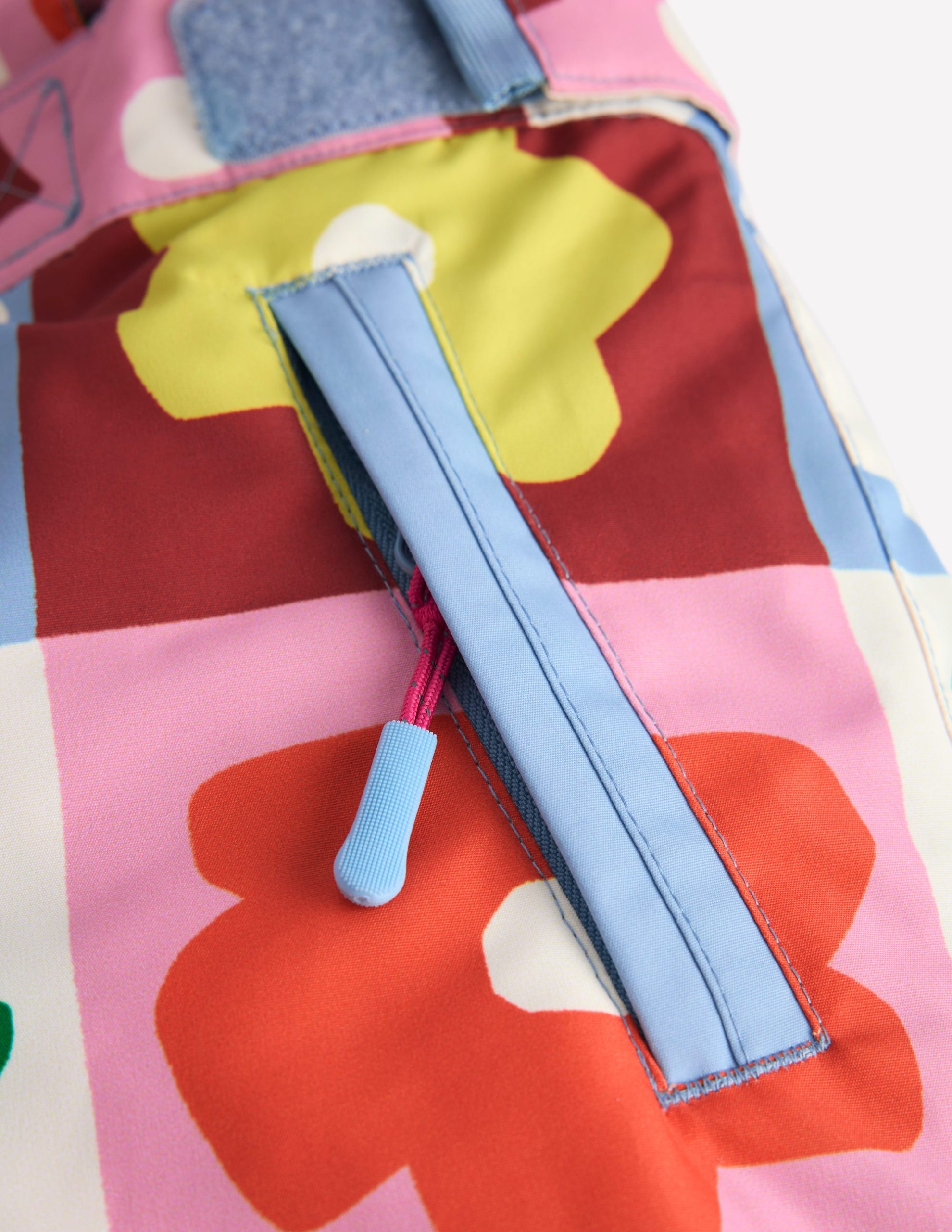 All Weather Waterproof Pants-Multi Flower Check - Image 3