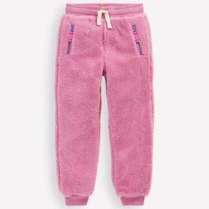 Cosy Fleece Sweatpants-Pink Haze