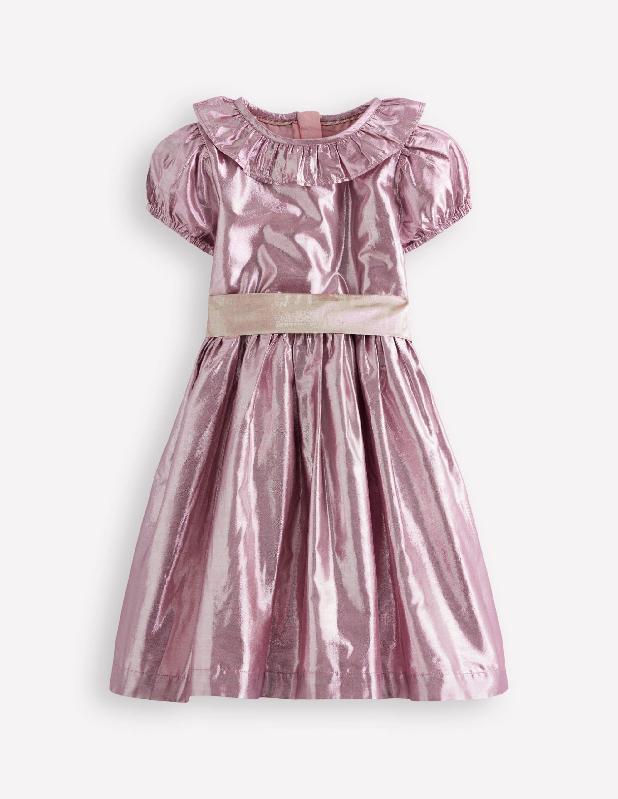 Fit & Flare Party Dress-Pink - Image 2