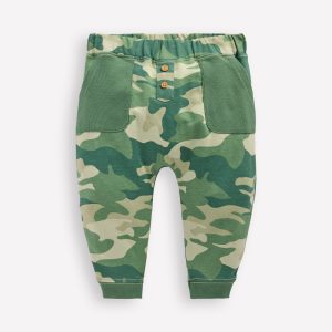 Jersey Sweatpants-Multi Camo