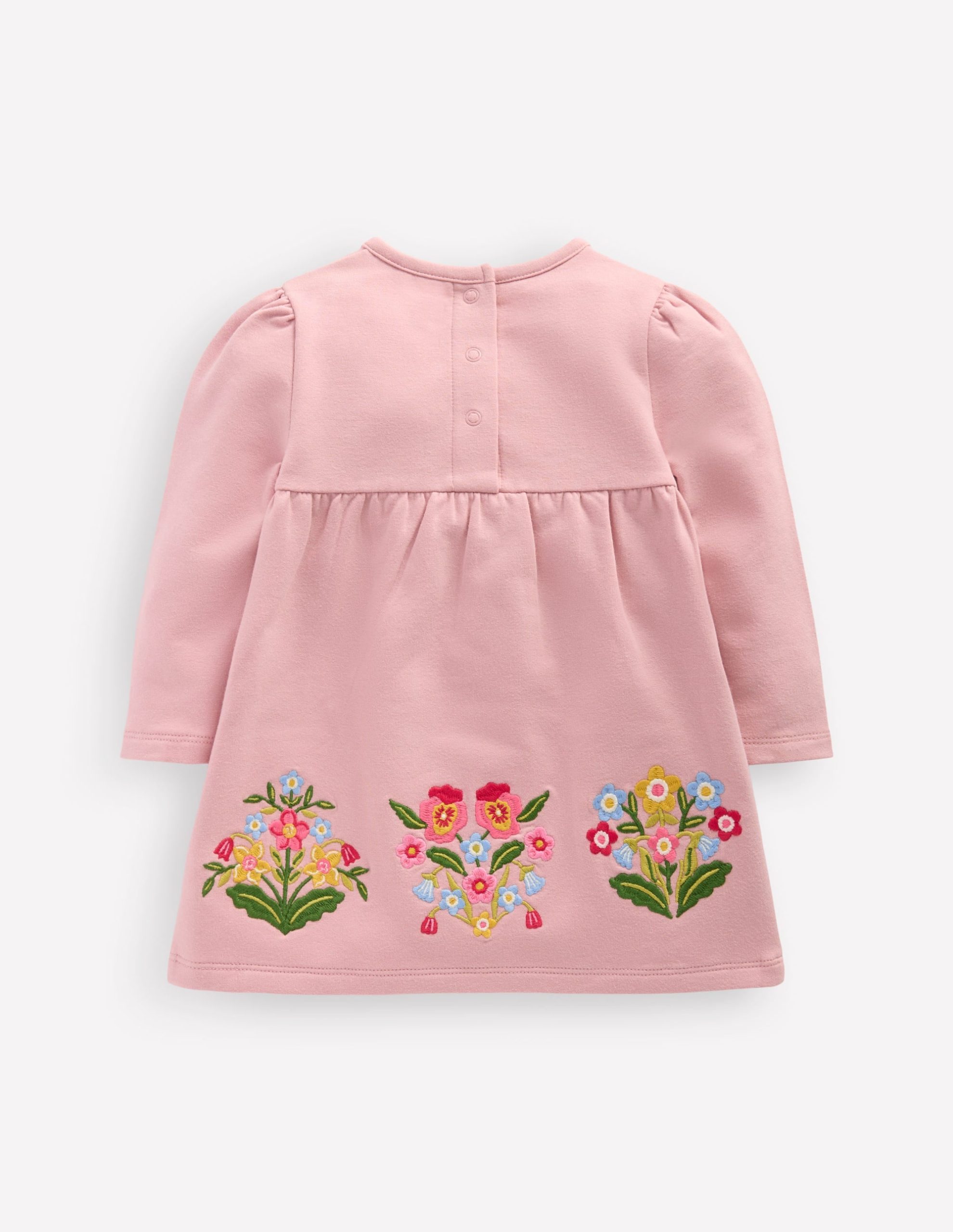Sweatshirt Dress-Vintage Pink - Image 3