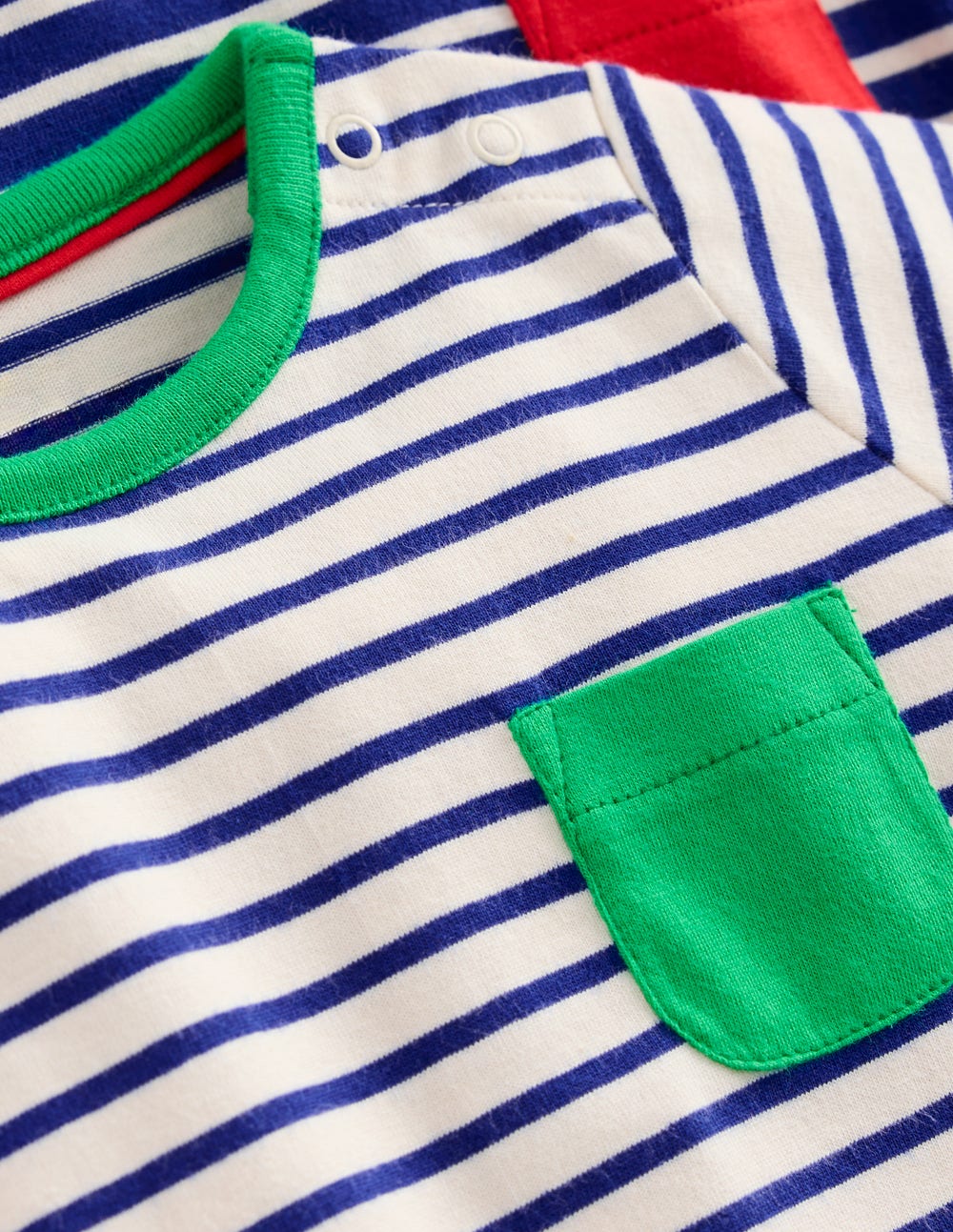 Twin Pack T-shirt-Blue/White Stripe - Image 3