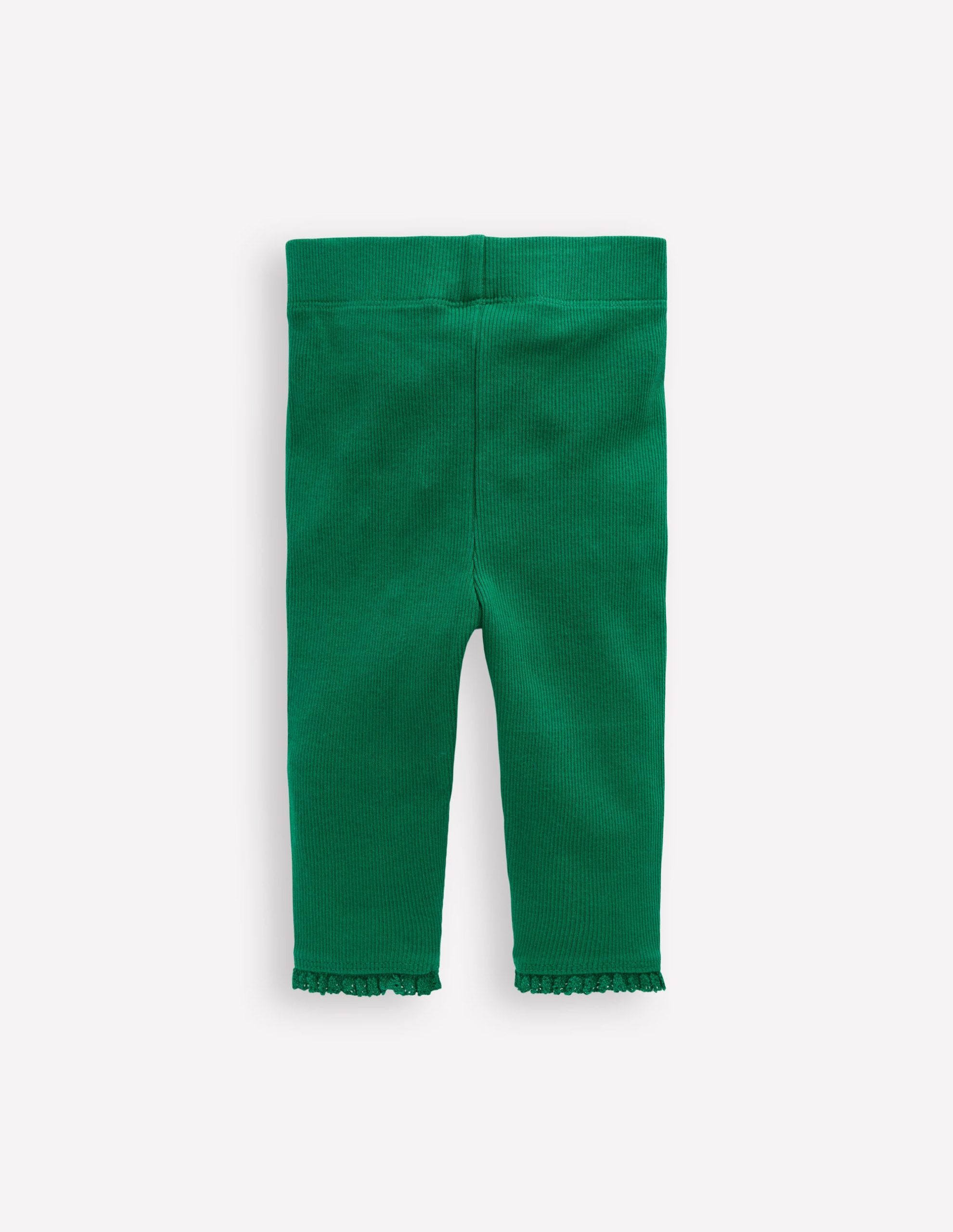 Ribbed Leggings-Jewel Green - Image 2