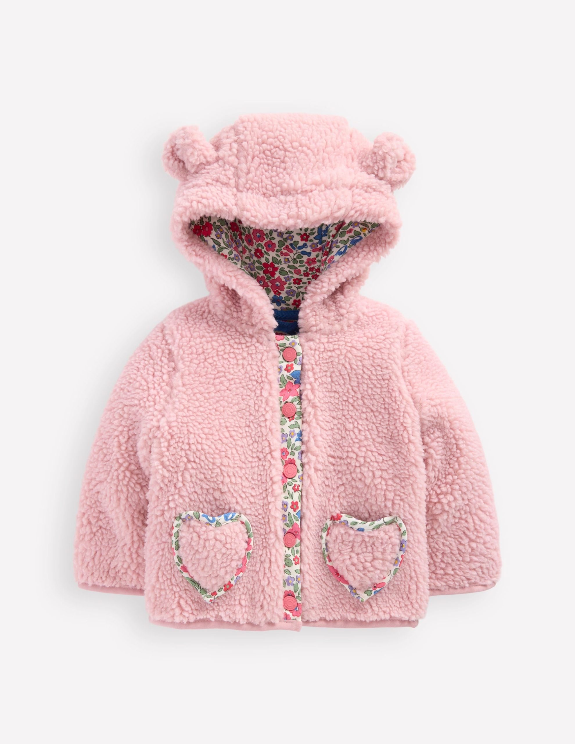 Girls Borg Fleece-Pink