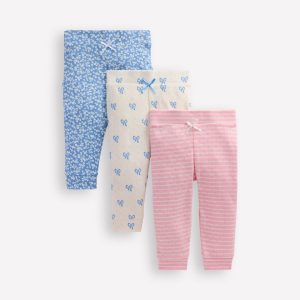 3 Pack Pointelle Leggings-Ditsy / Bows