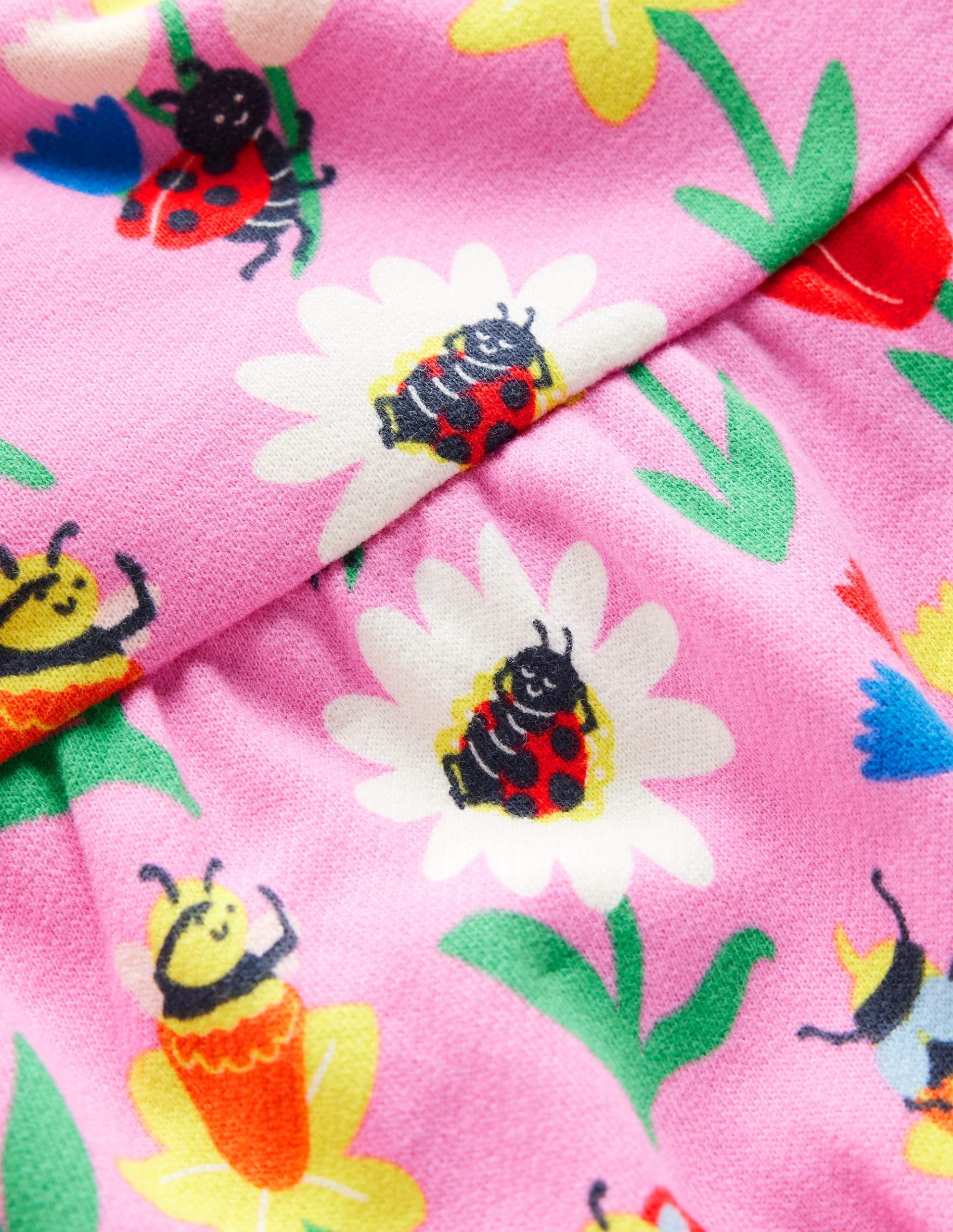 Sweatshirt Dress-Sugared Lilac Spring Garden - Image 5