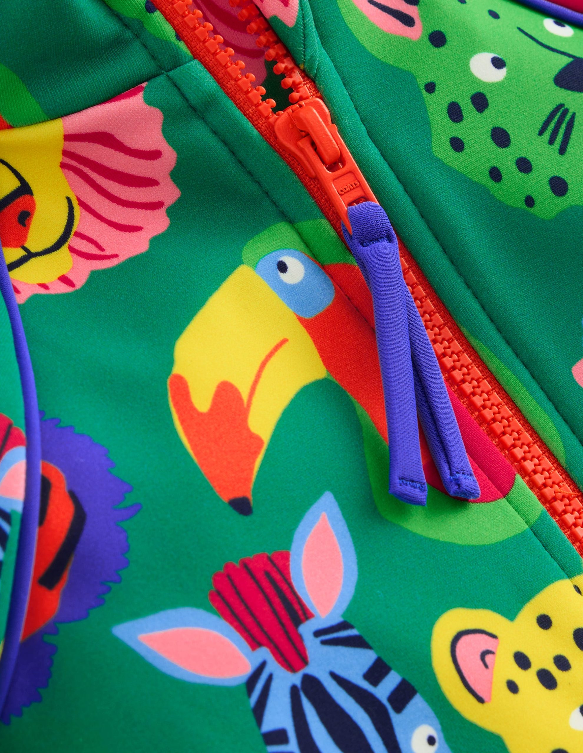 Fun Sun Safe Surfsuit-Multi Animal Faces - Image 3