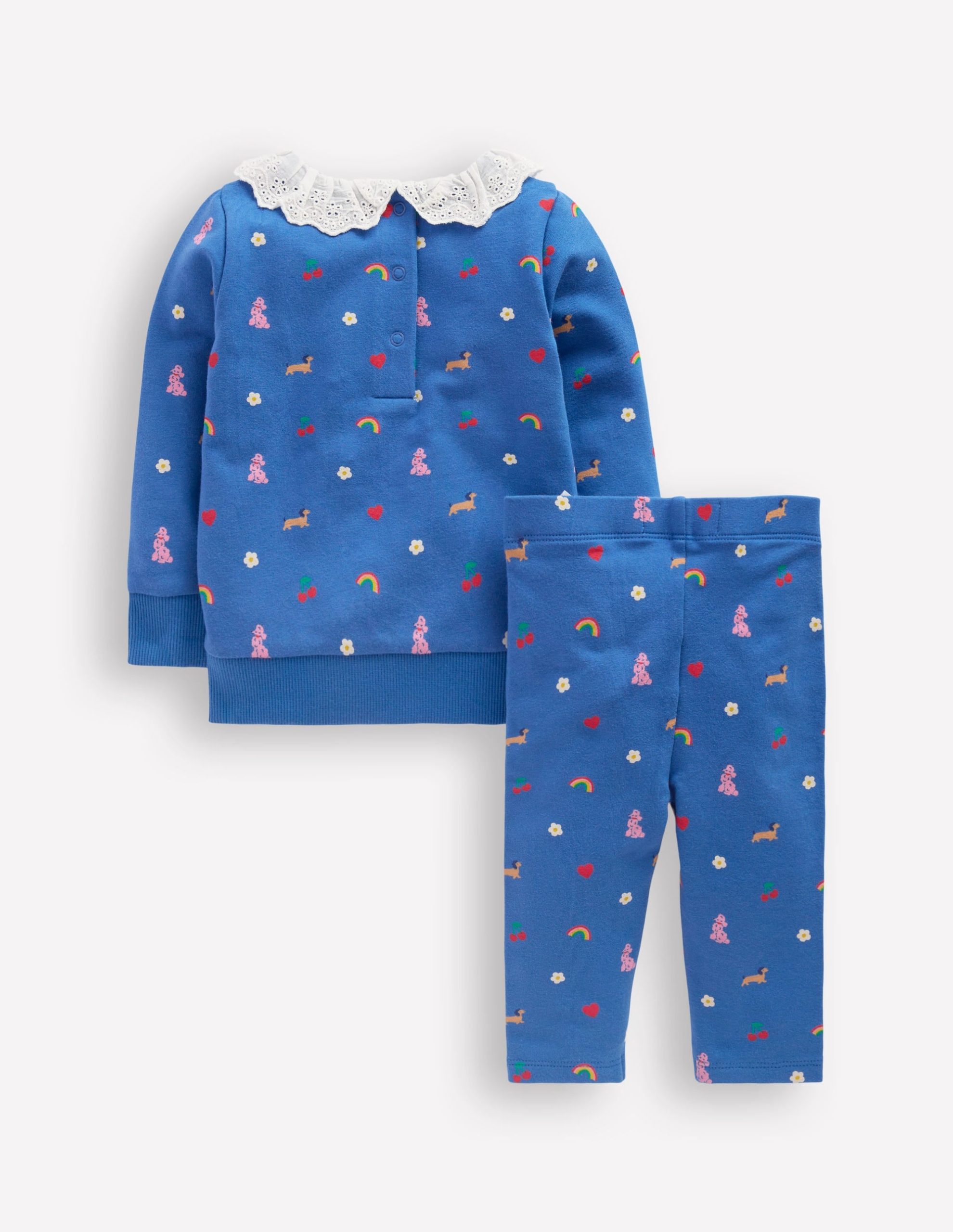 Sweatshirt Play Set-Blue Paris Print - Image 2