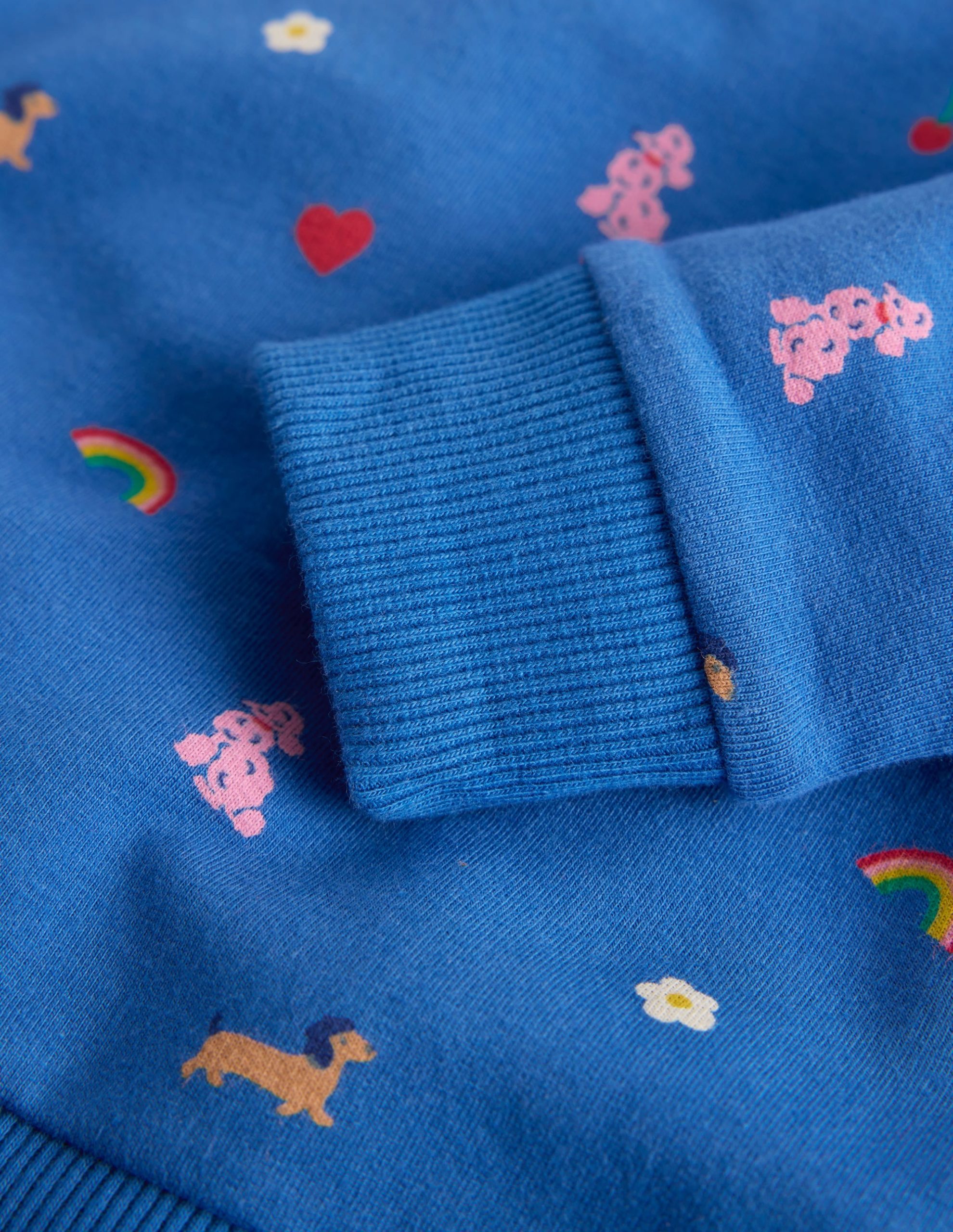 Sweatshirt Play Set-Blue Paris Print - Image 3