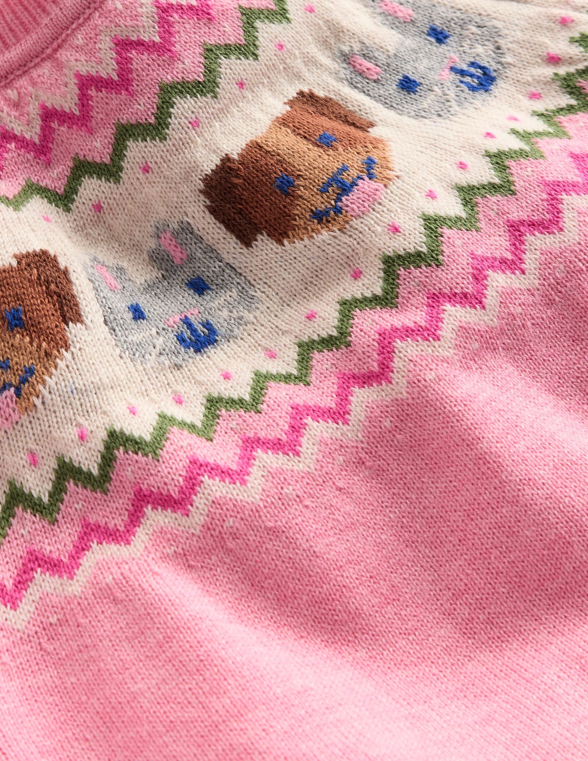 Fun Knitted Play Set-Vintage Pink Pets - Image 3