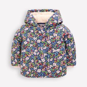 Girls 3 in 1 Coat-Twilight Berry Floral