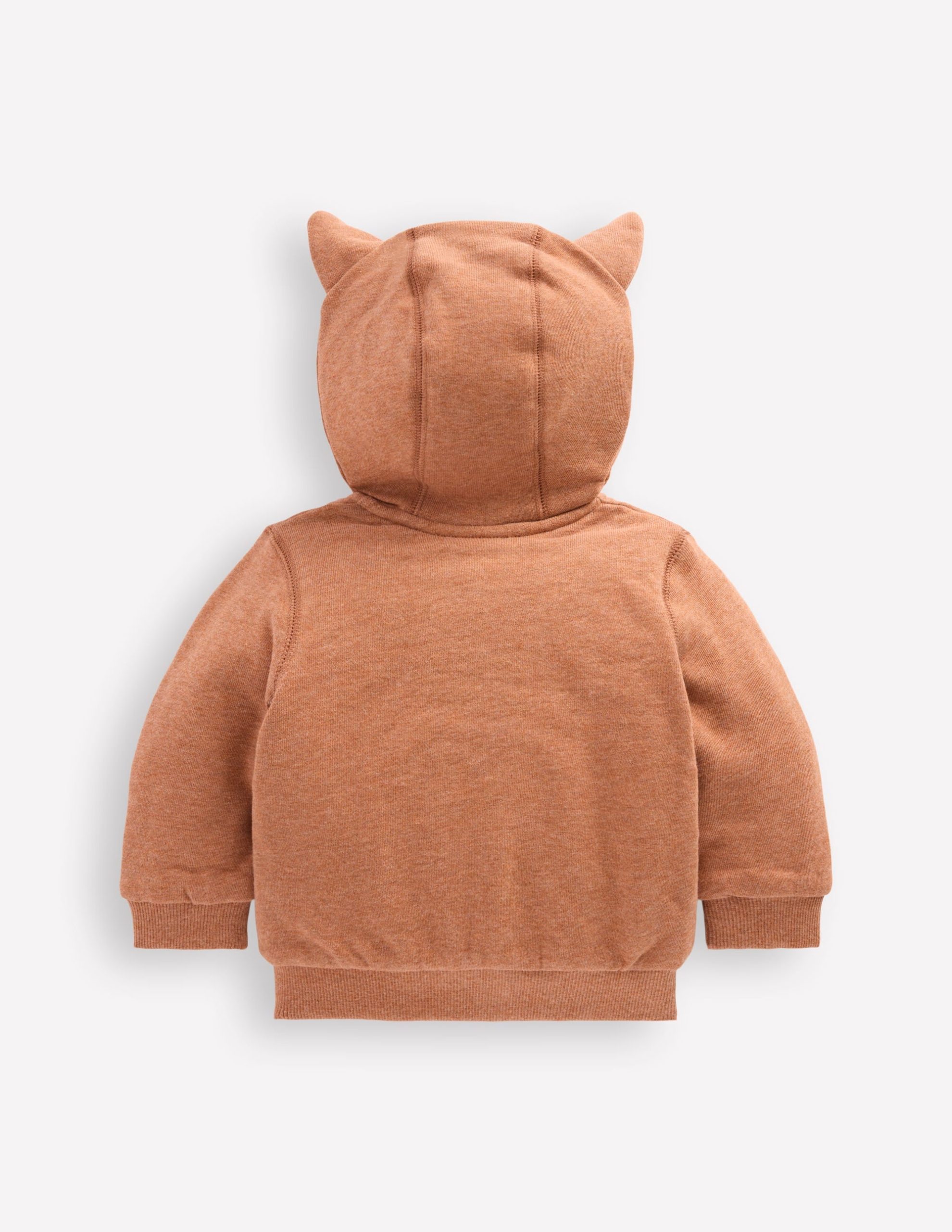 Shaggy Lined Novelty Hoody-Brown Dog - Image 2