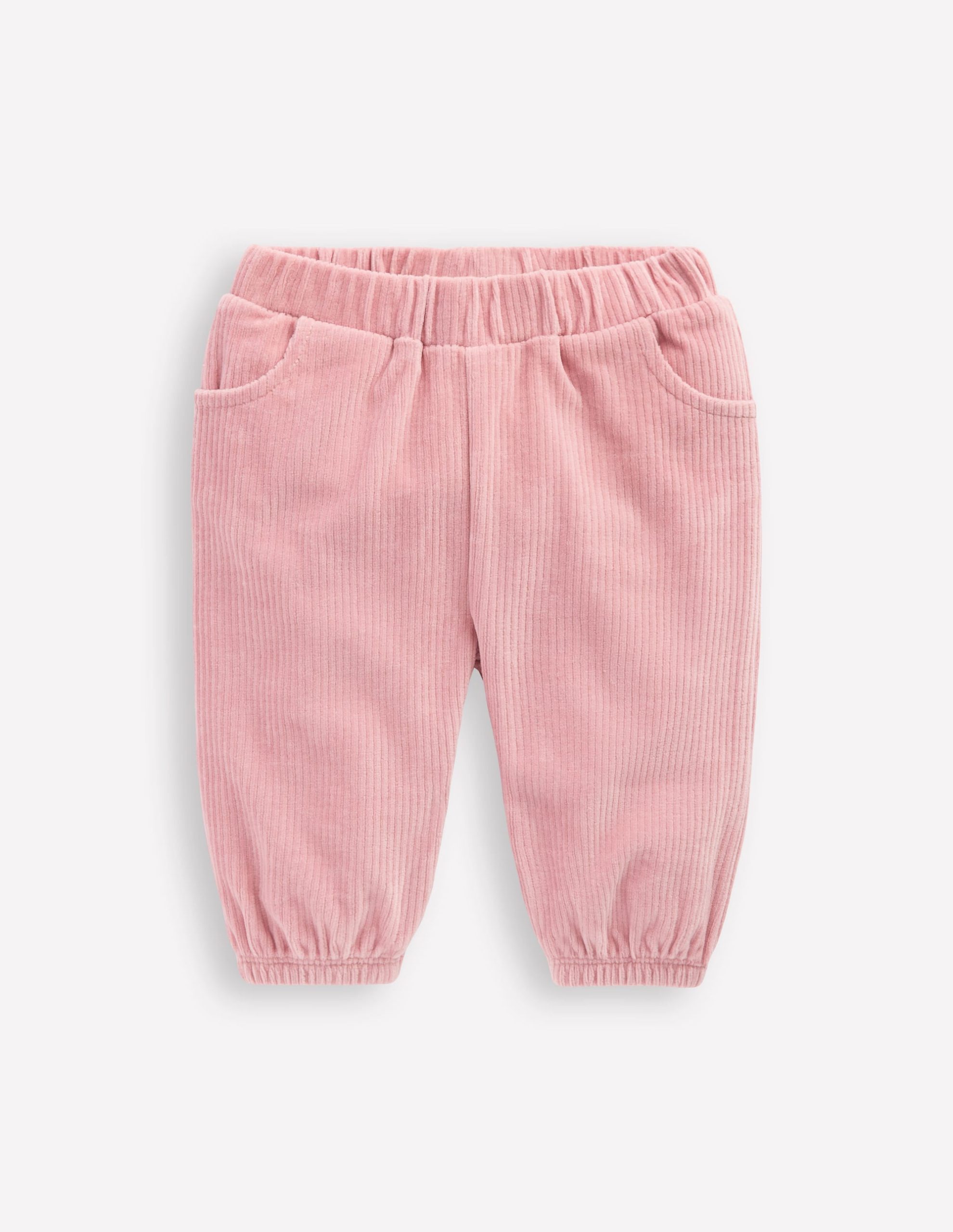 Jersey Cord Pants-Vintage Pink