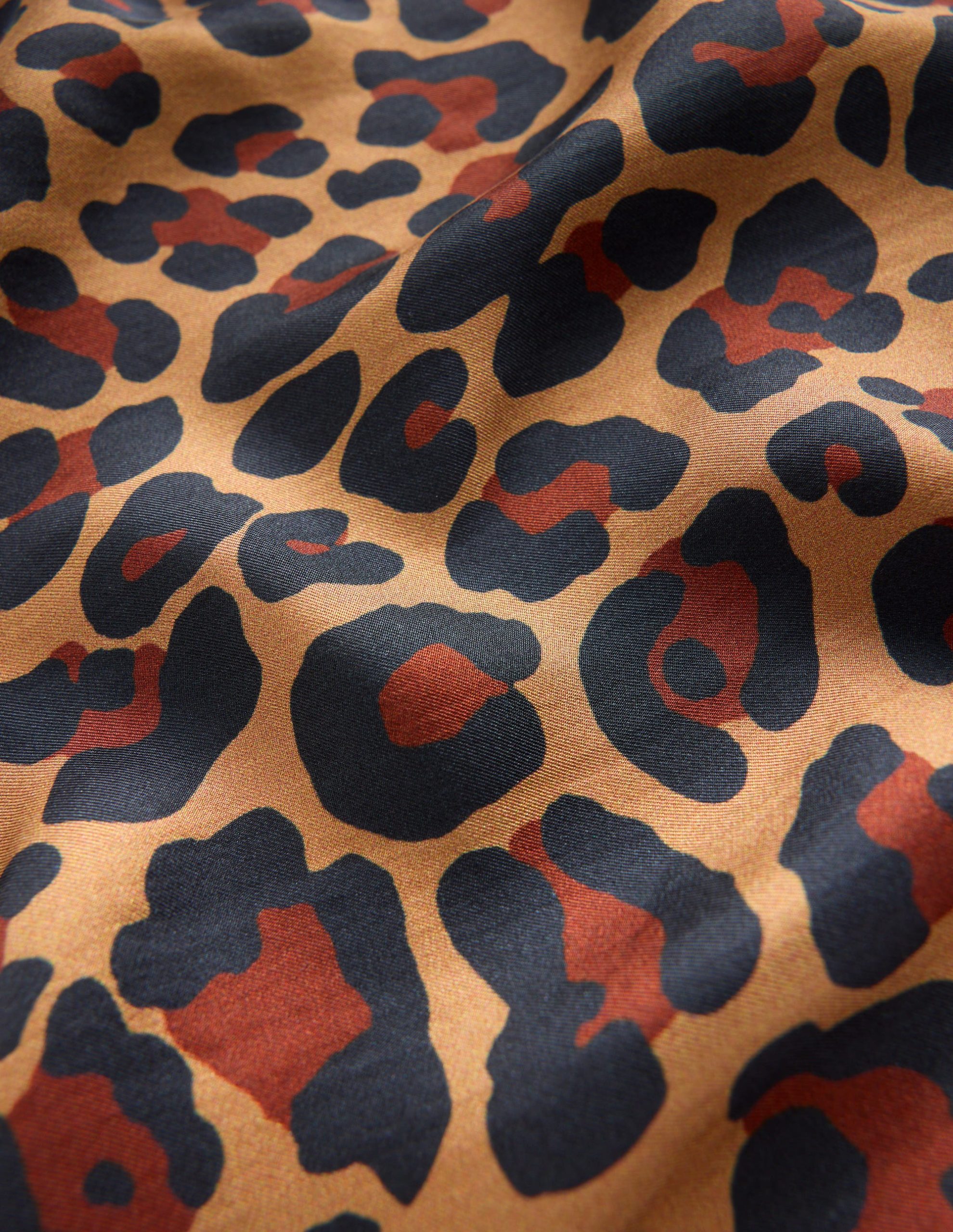 Silk Square Scarf-Multi. Cheetah Pop - Image 3