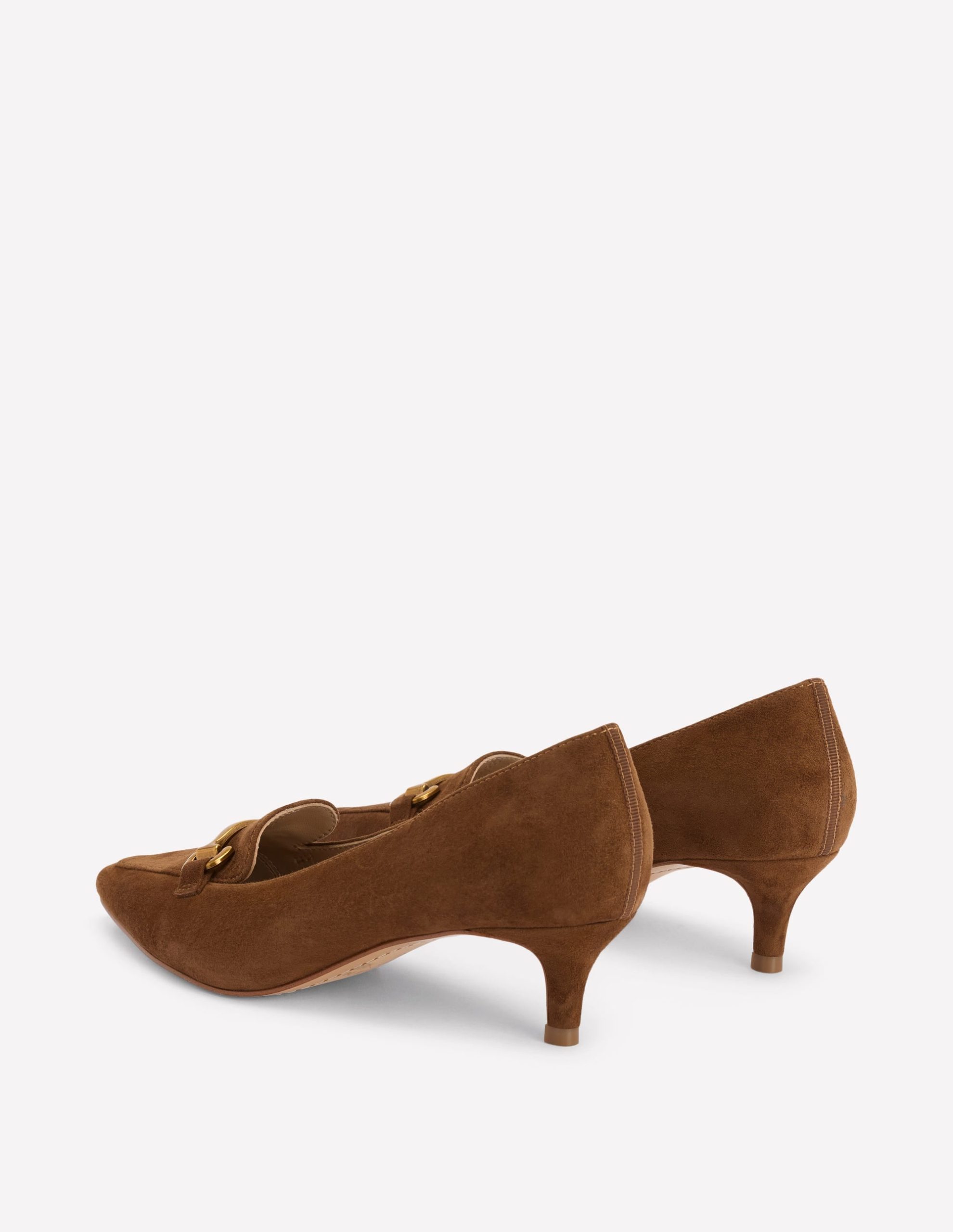 Iris Heel Snaffle Point Loafer-Raw Umber - Image 5