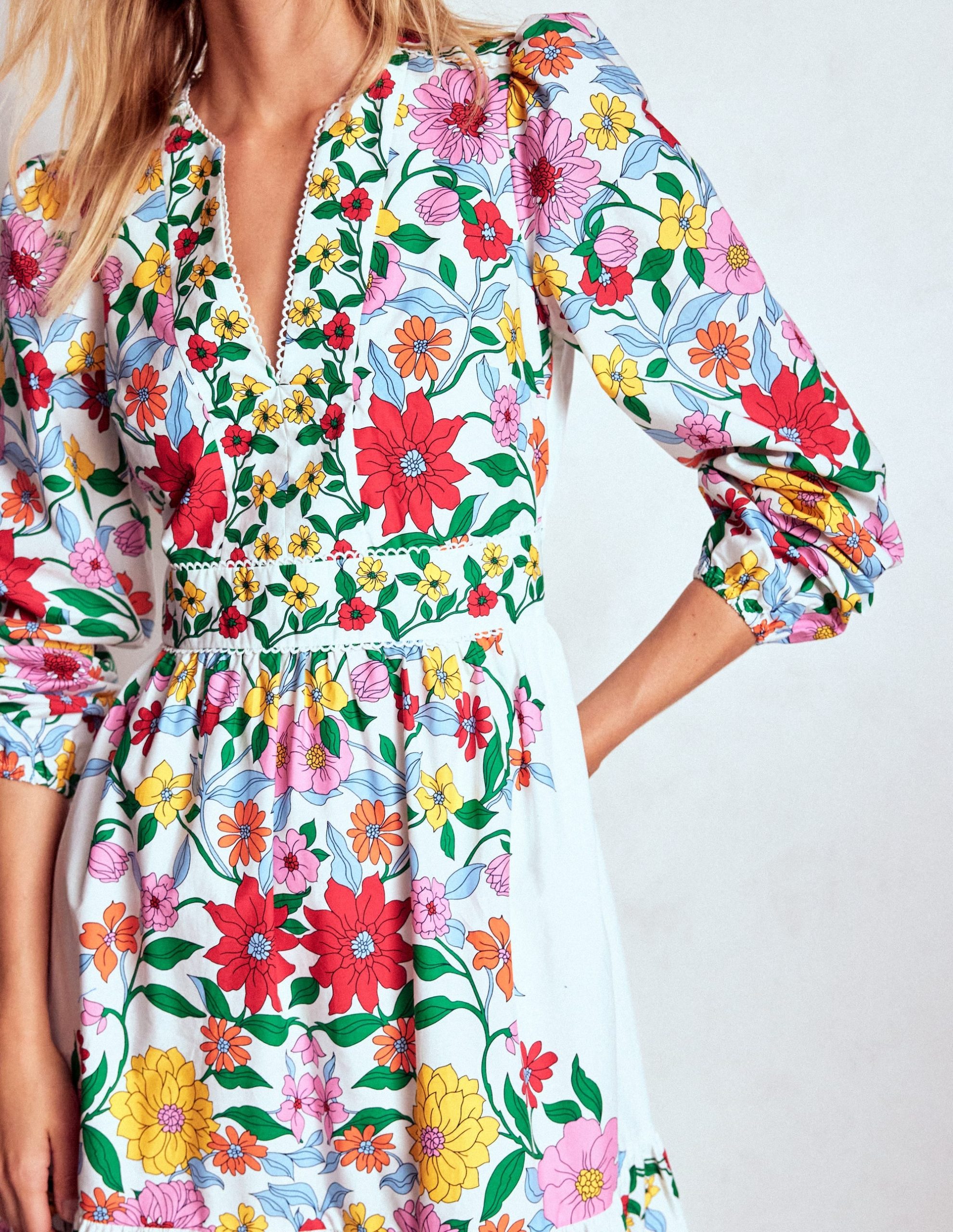 Violet Midi Dress-Multi. Dahlia Trail - Image 2