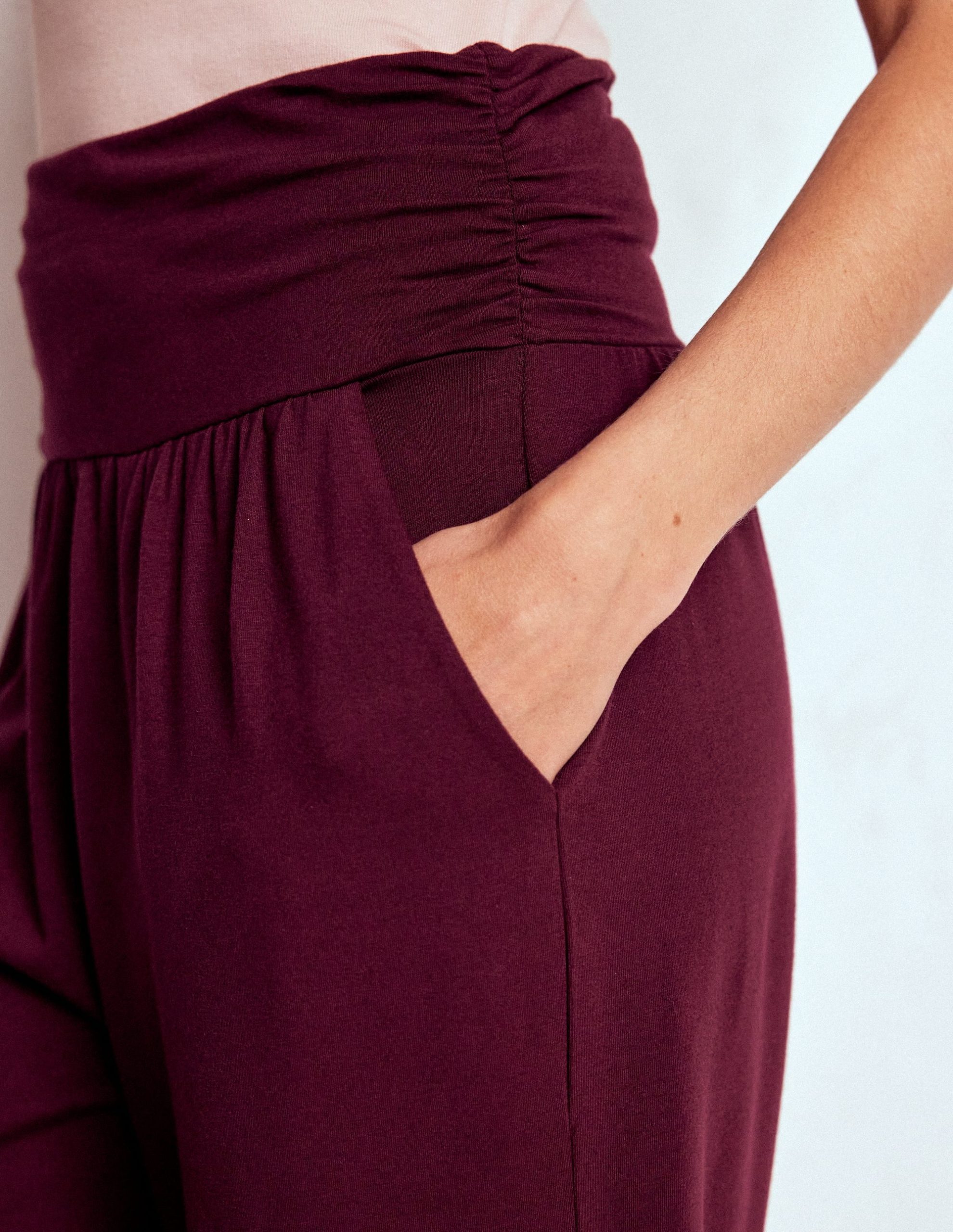 Hareem Jersey Sweatpants-Deep Wisteria - Image 2