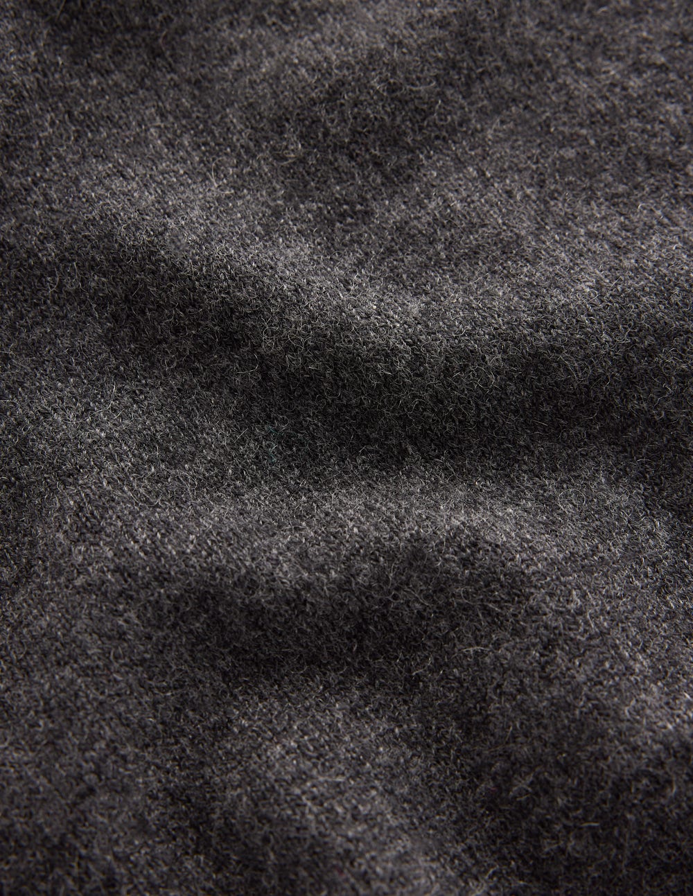 Eva Cashmere T-Shirt-Charcoal Melange - Image 6