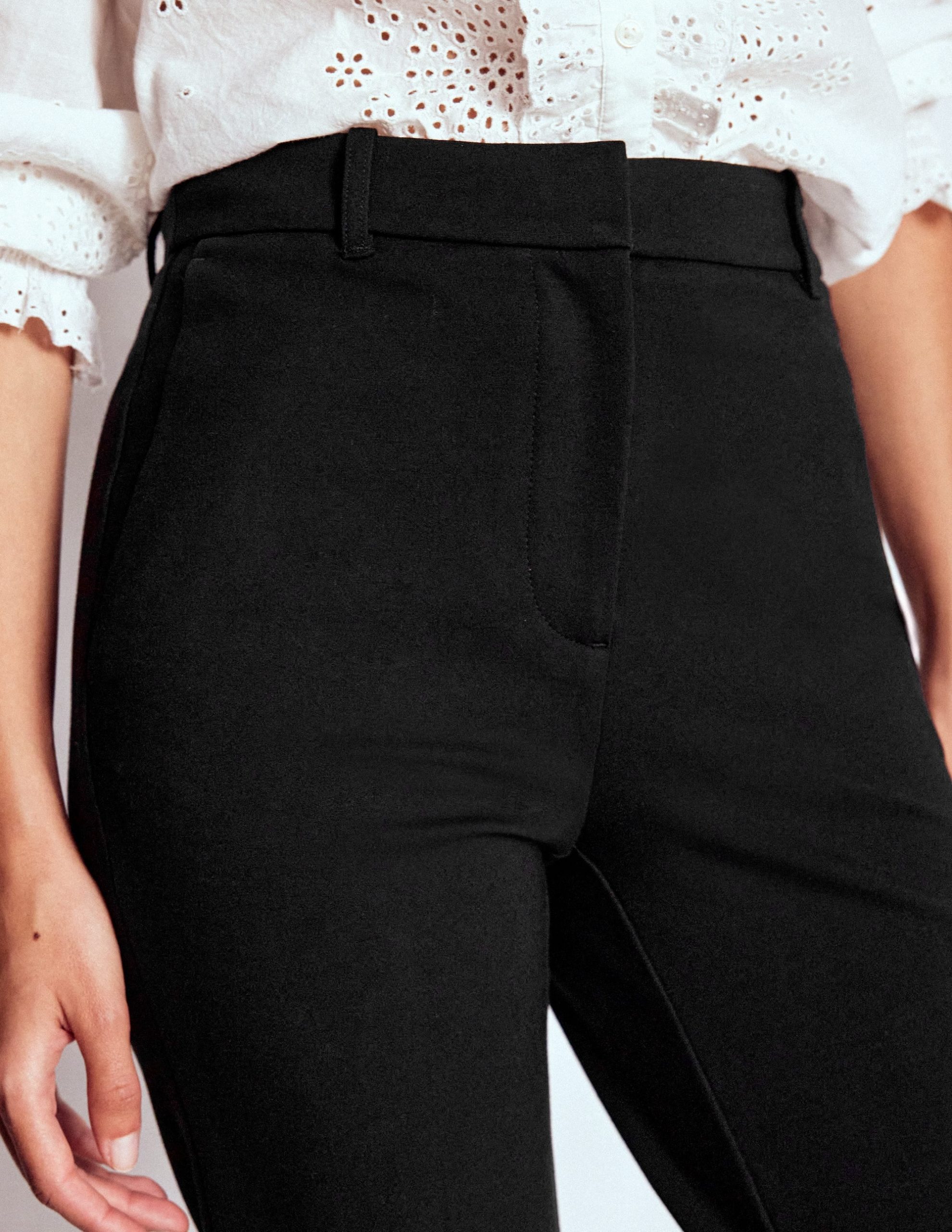 Highgate Ponte Pants-Black - Image 2