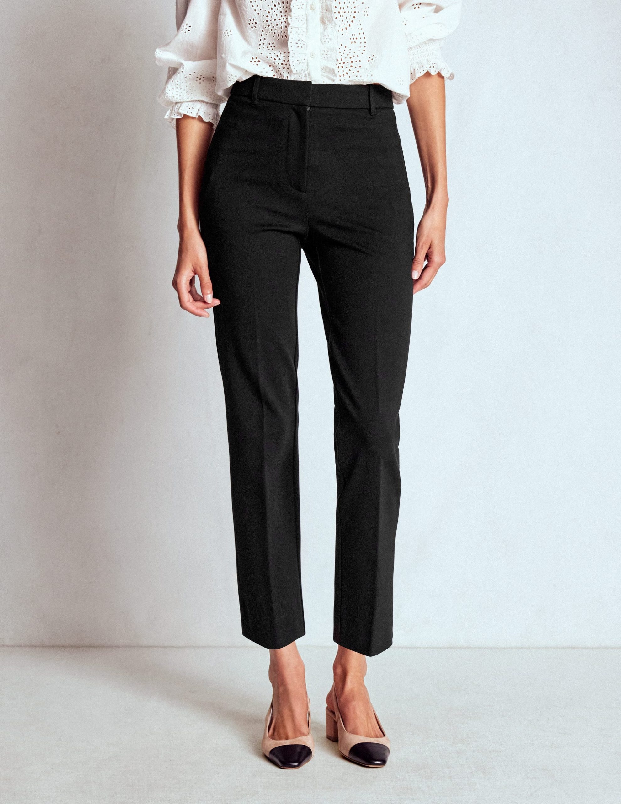 Highgate Ponte Pants-Black - Image 3