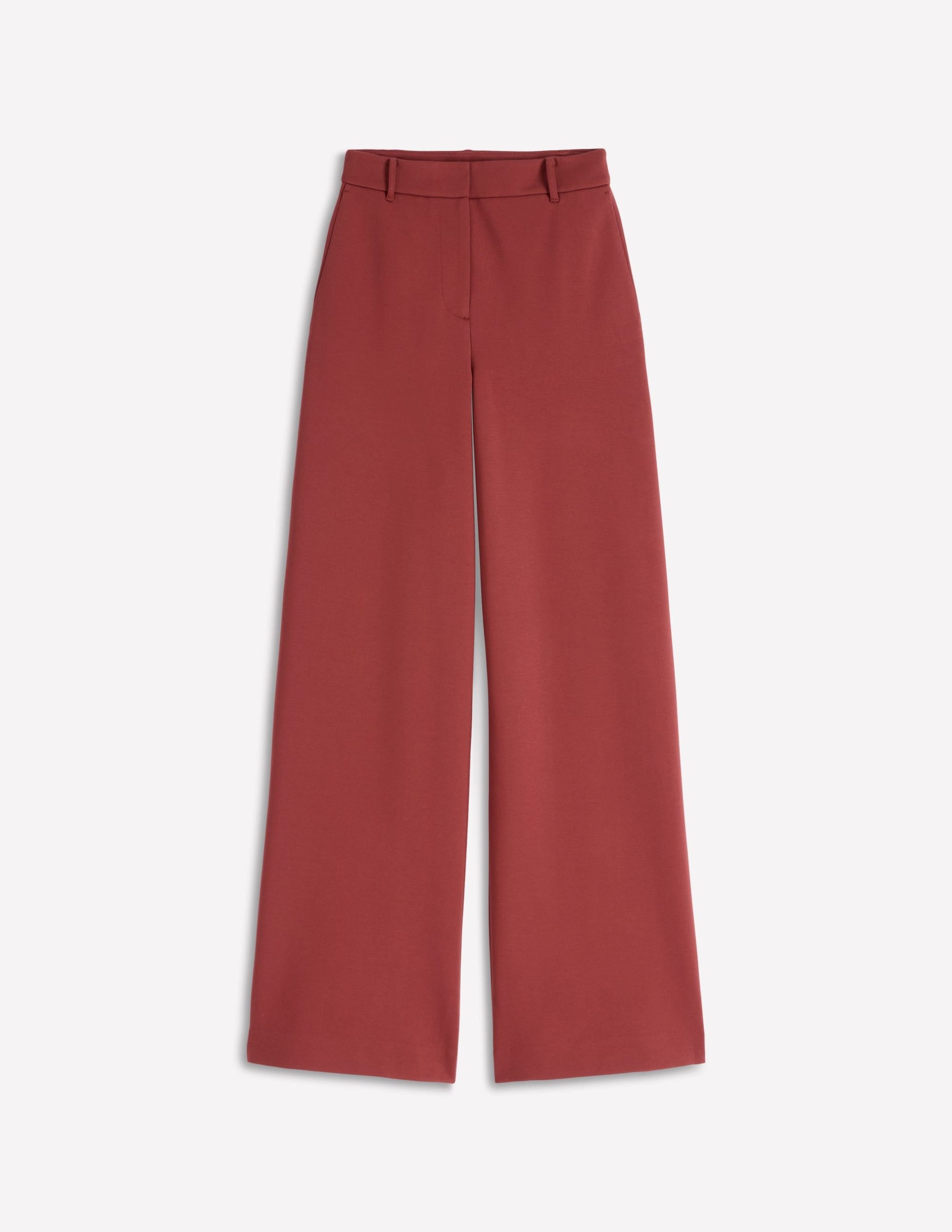 Belgravia Ponte Pants-Chestnut - Image 4