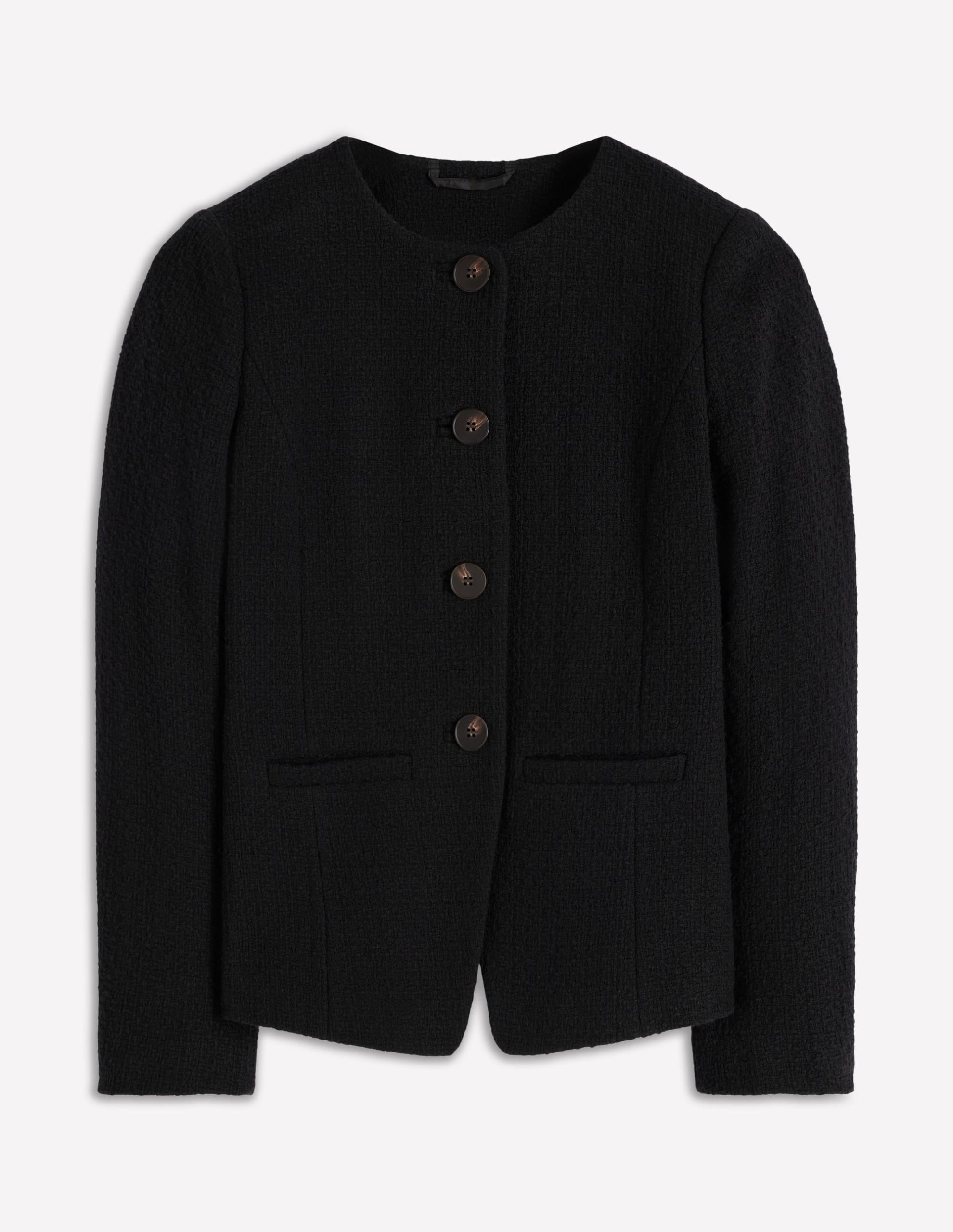 Hampstead Textured Blazer-Black - Image 6