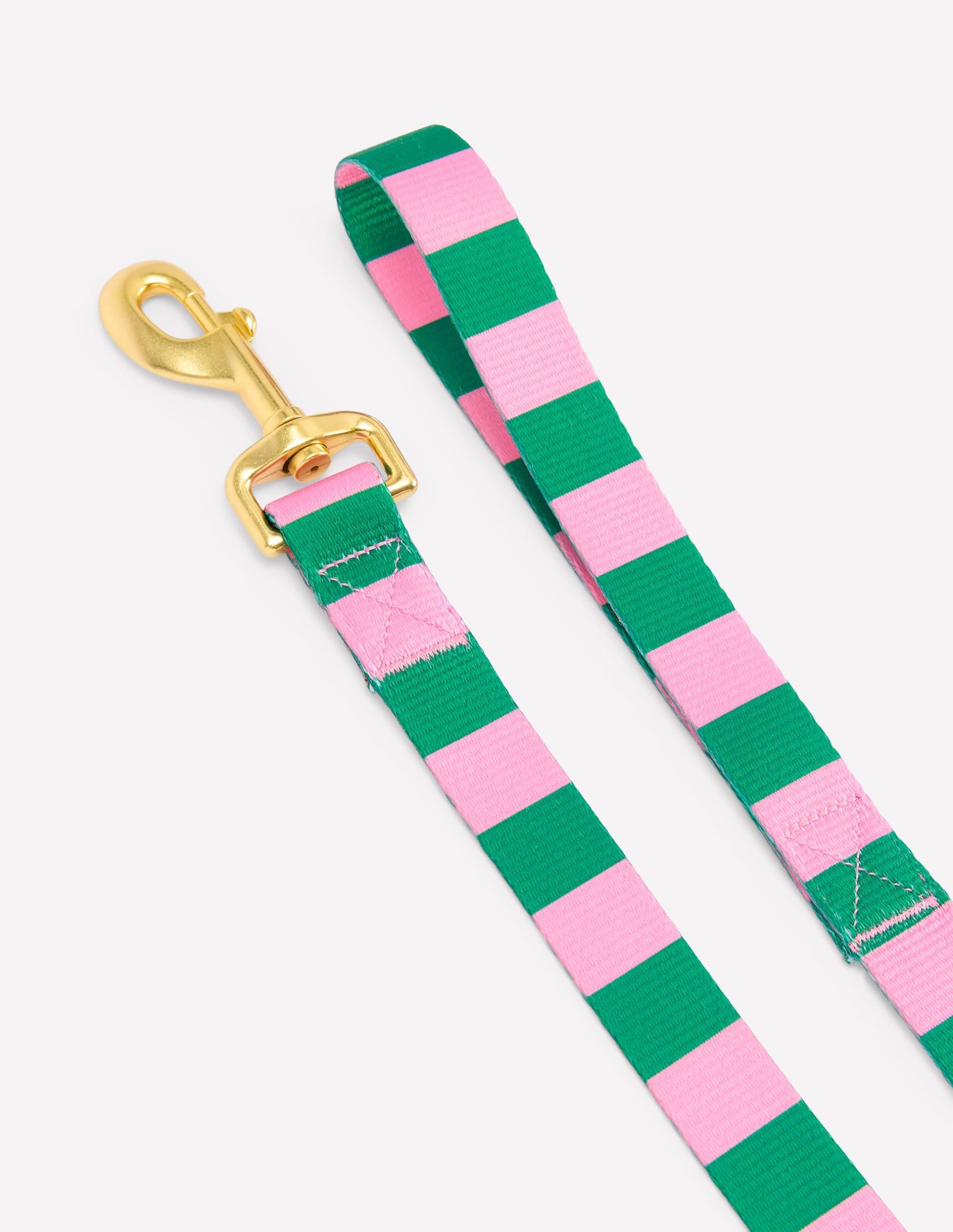 Dog Lead-Green/Pink Stripe - Image 2