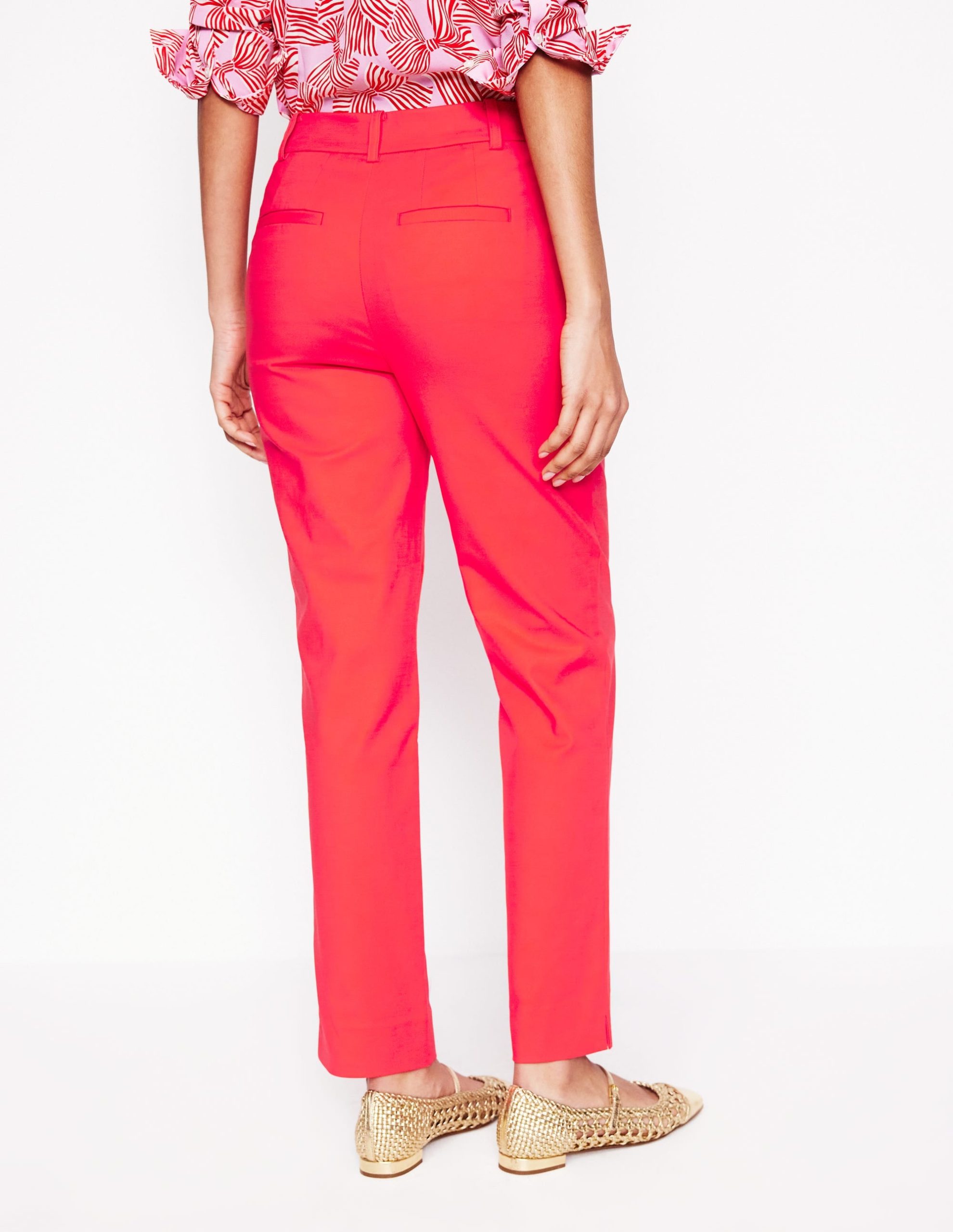 Richmond 7/8 Pants-Strawberry Tart Red - Image 3