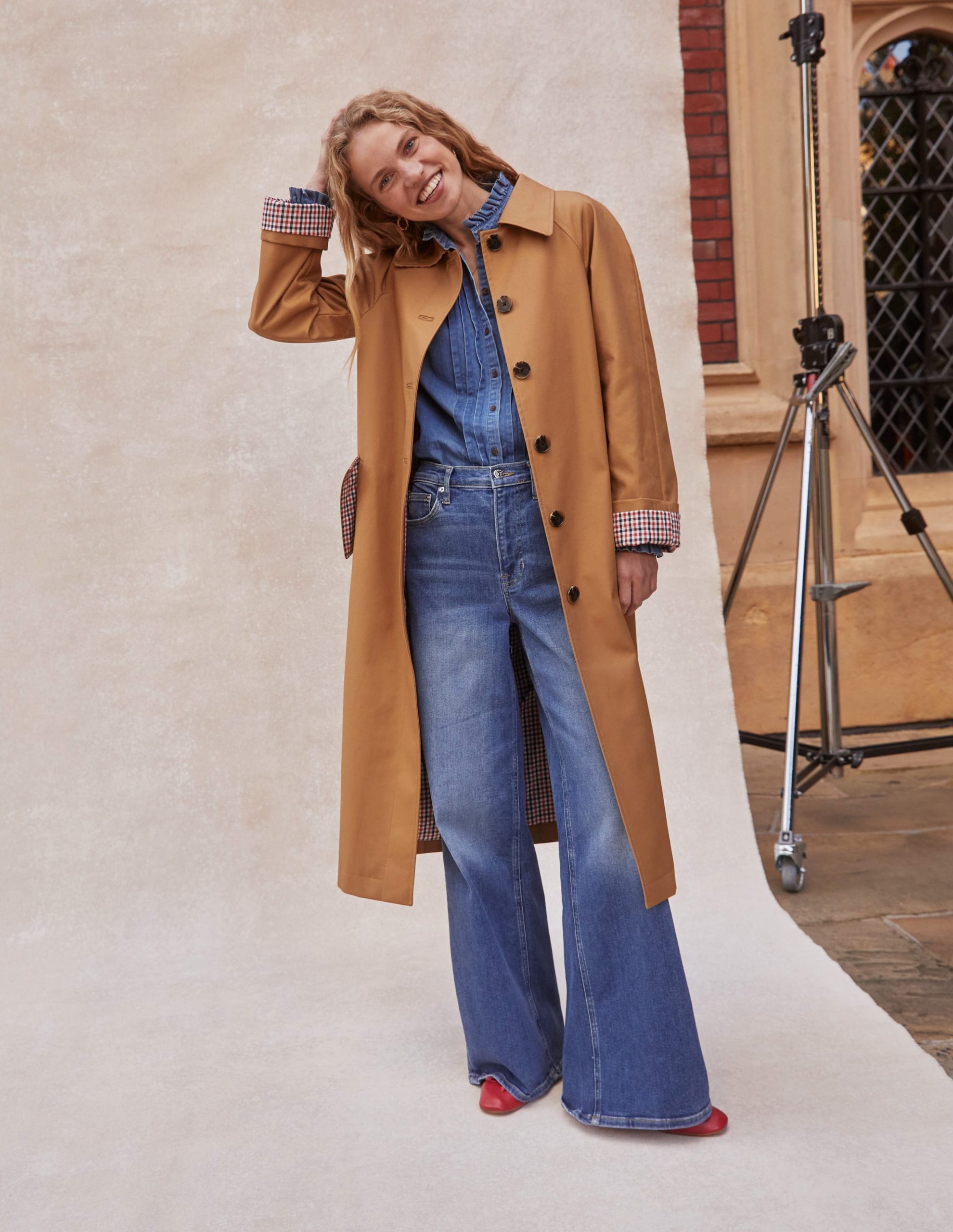 High Rise Wide Leg Jeans-Mid Vintage - Image 7