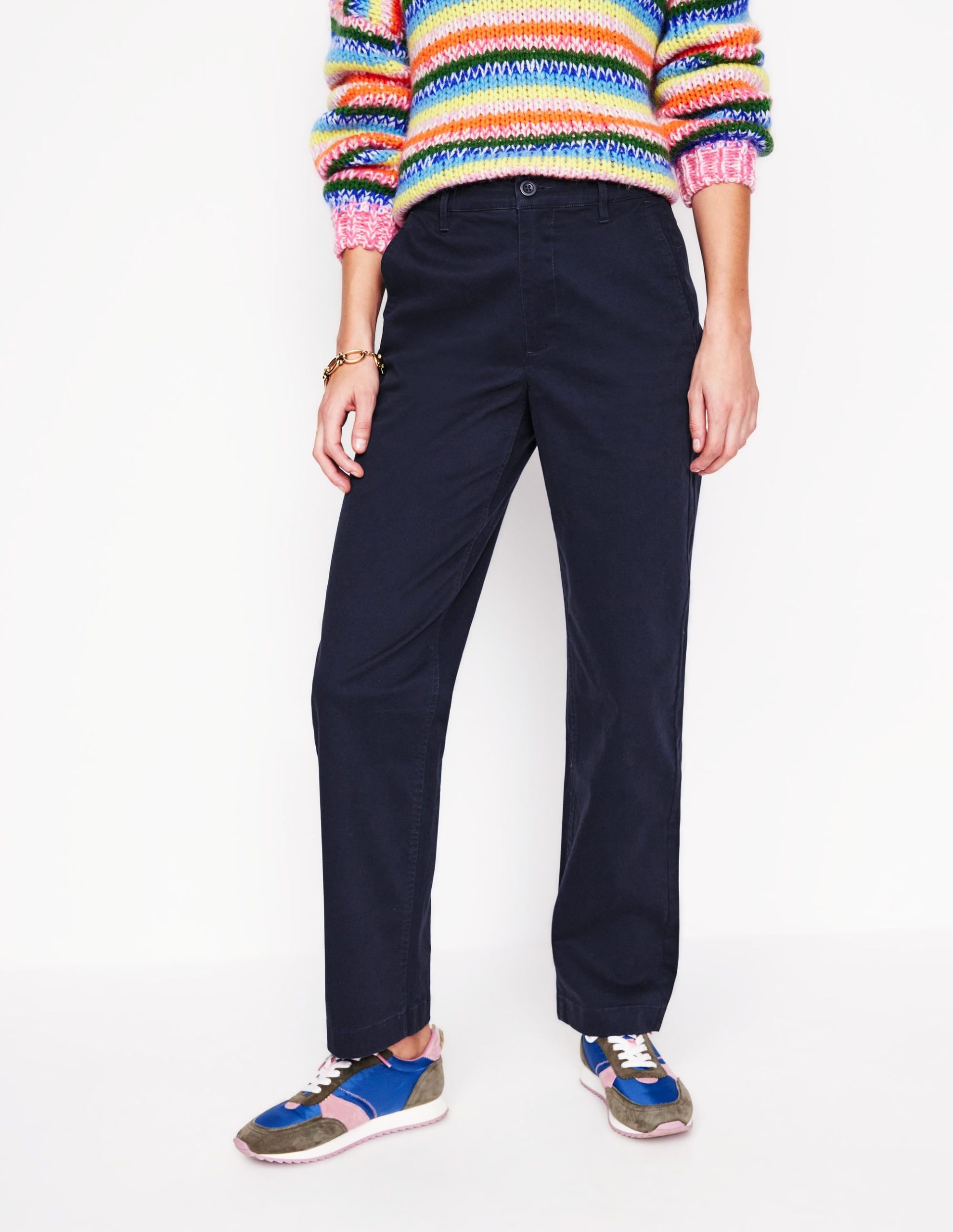 Barnsbury Chino Pants-Navy - Image 4