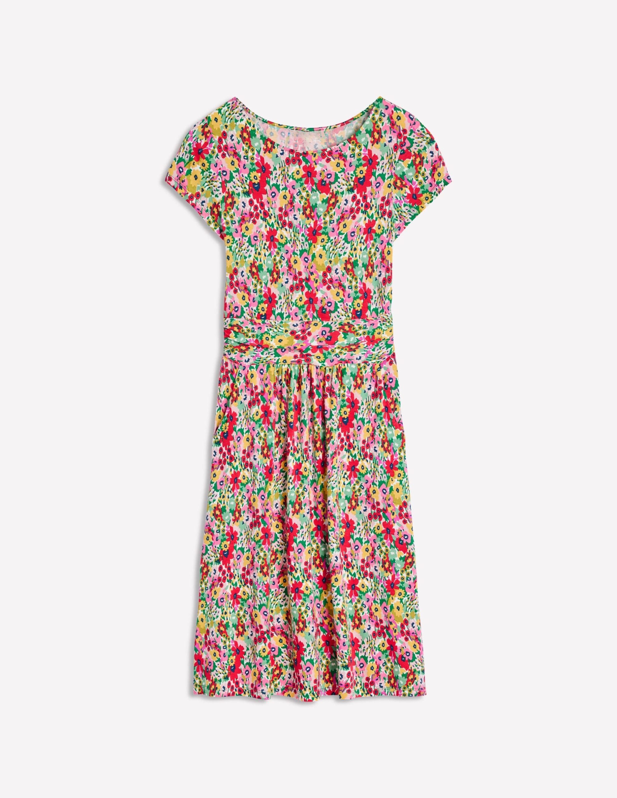 Amelie Jersey Dress-Multi. Wildflower Garden - Image 5