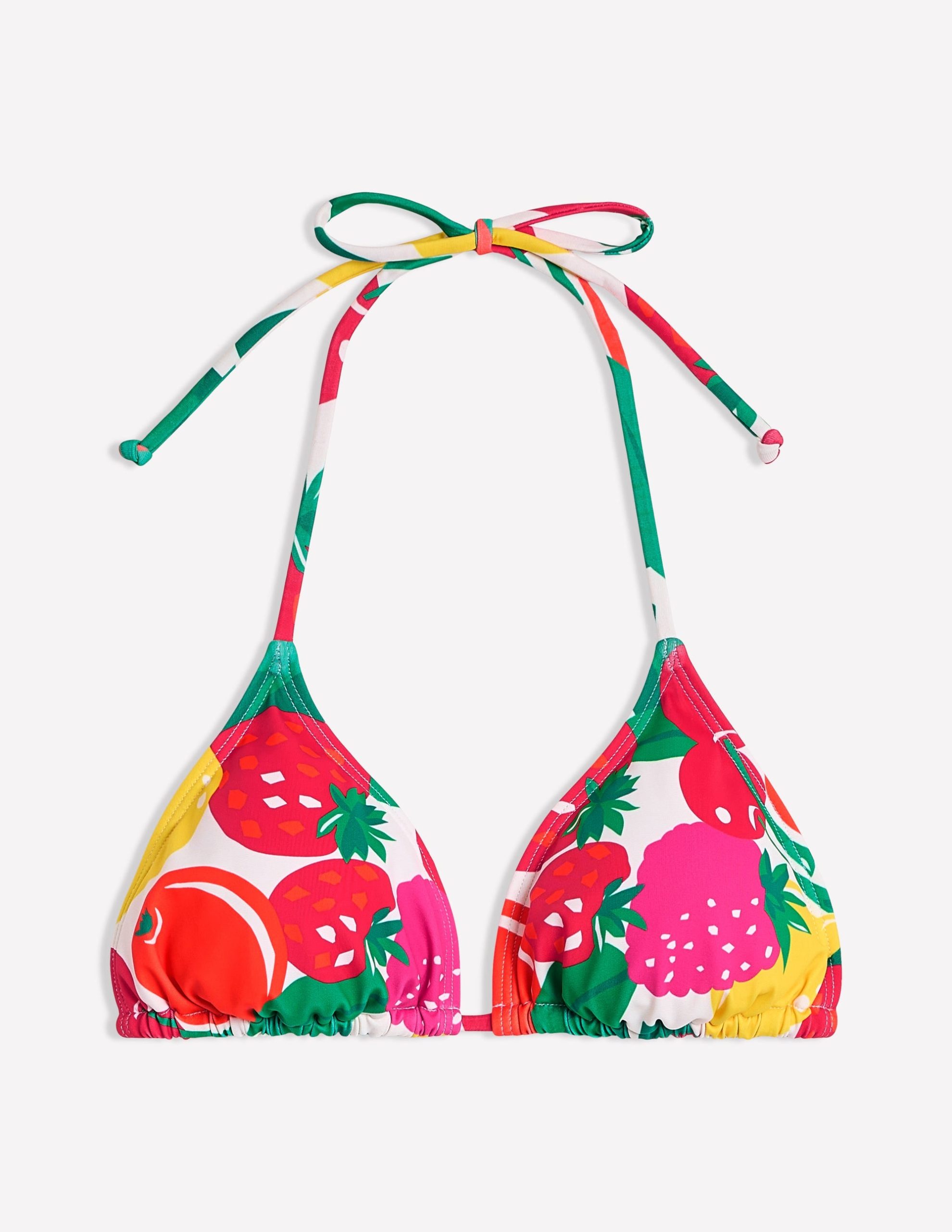Symi String Bikini Top-Multi. Summer Fruits - Image 5