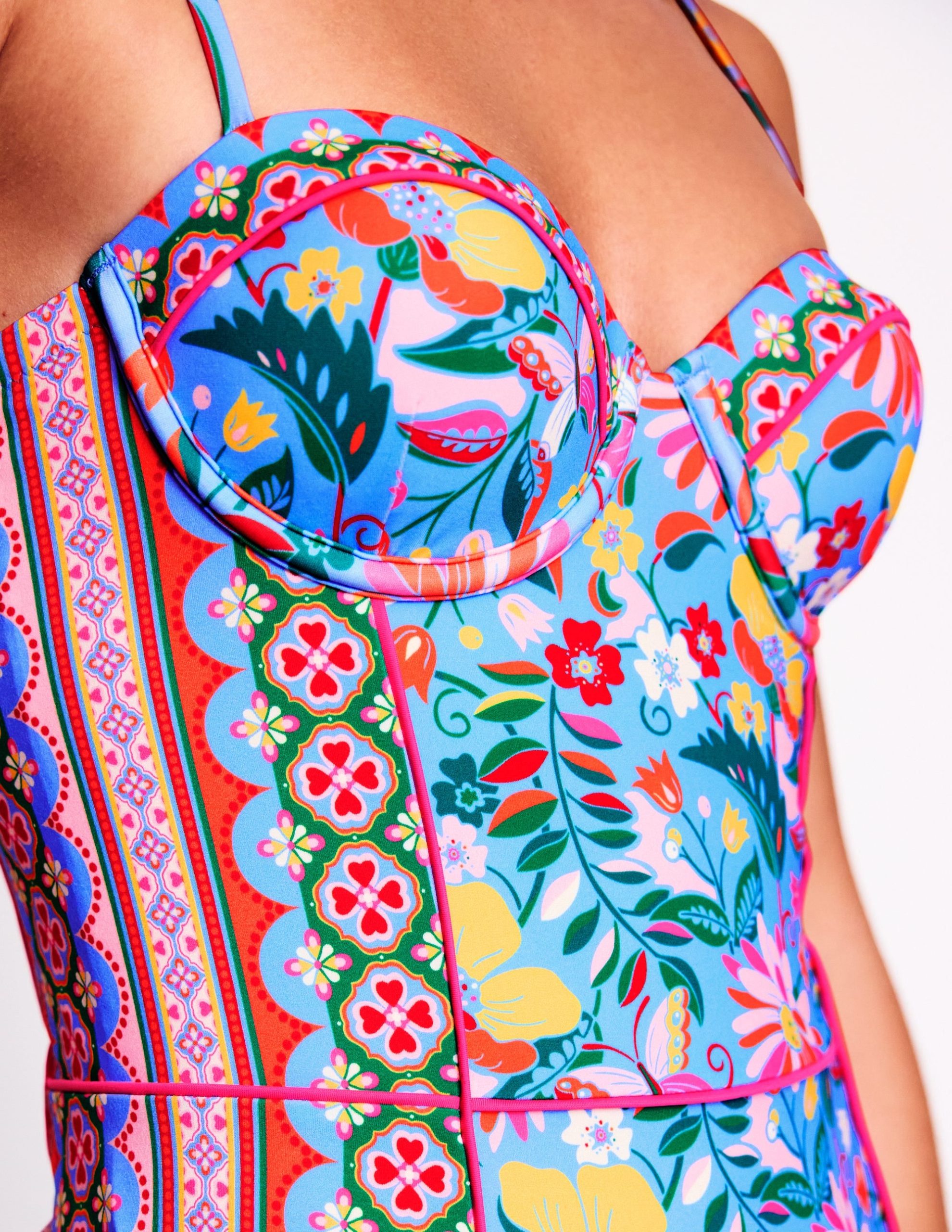 Rhodes Cup-Size Swimsuit-Mazarine Blue. Tigers Paradise - Image 4