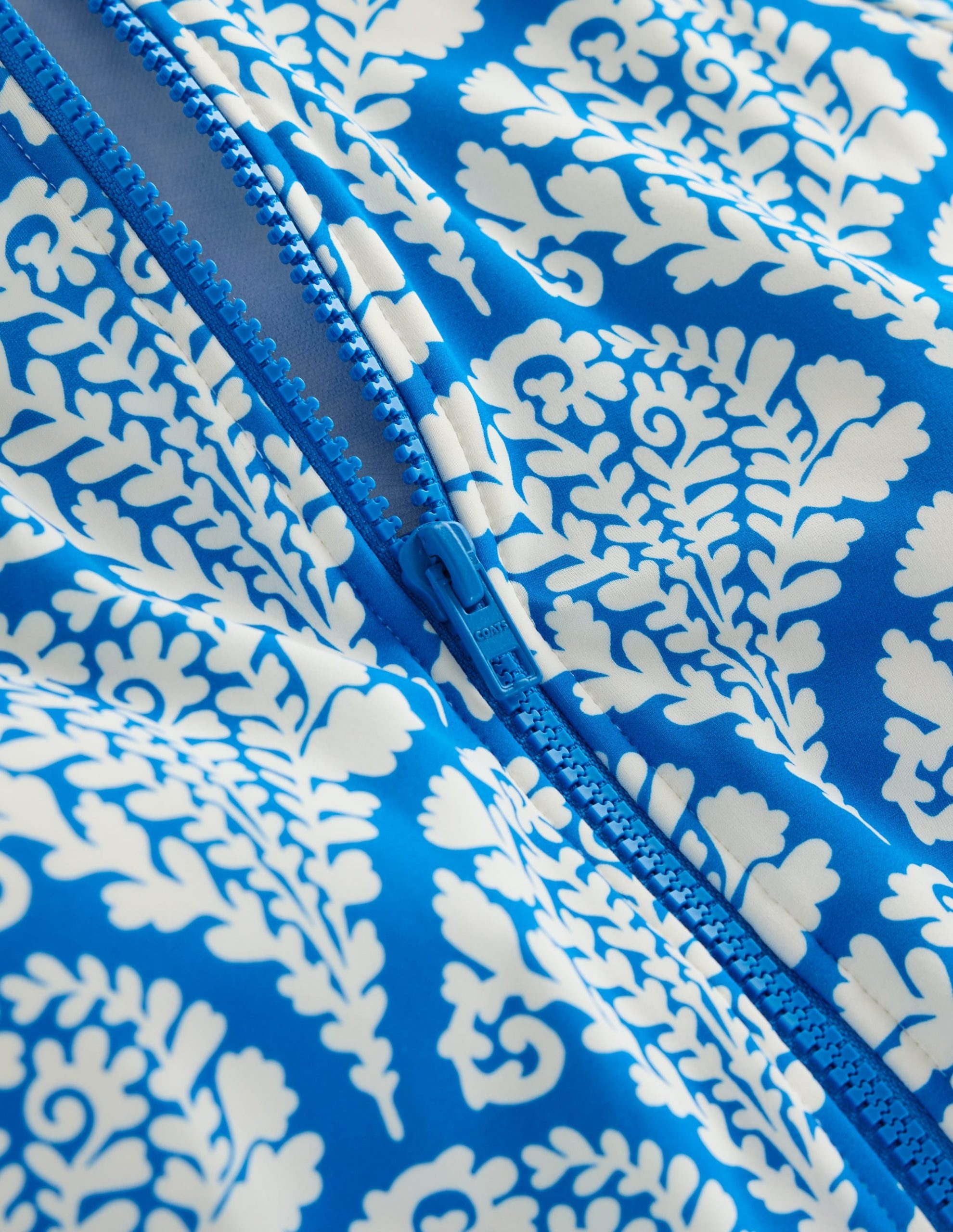 Sporty Raglan Sleeve Swimsuit-Bright Blue. Blossomy - Image 8