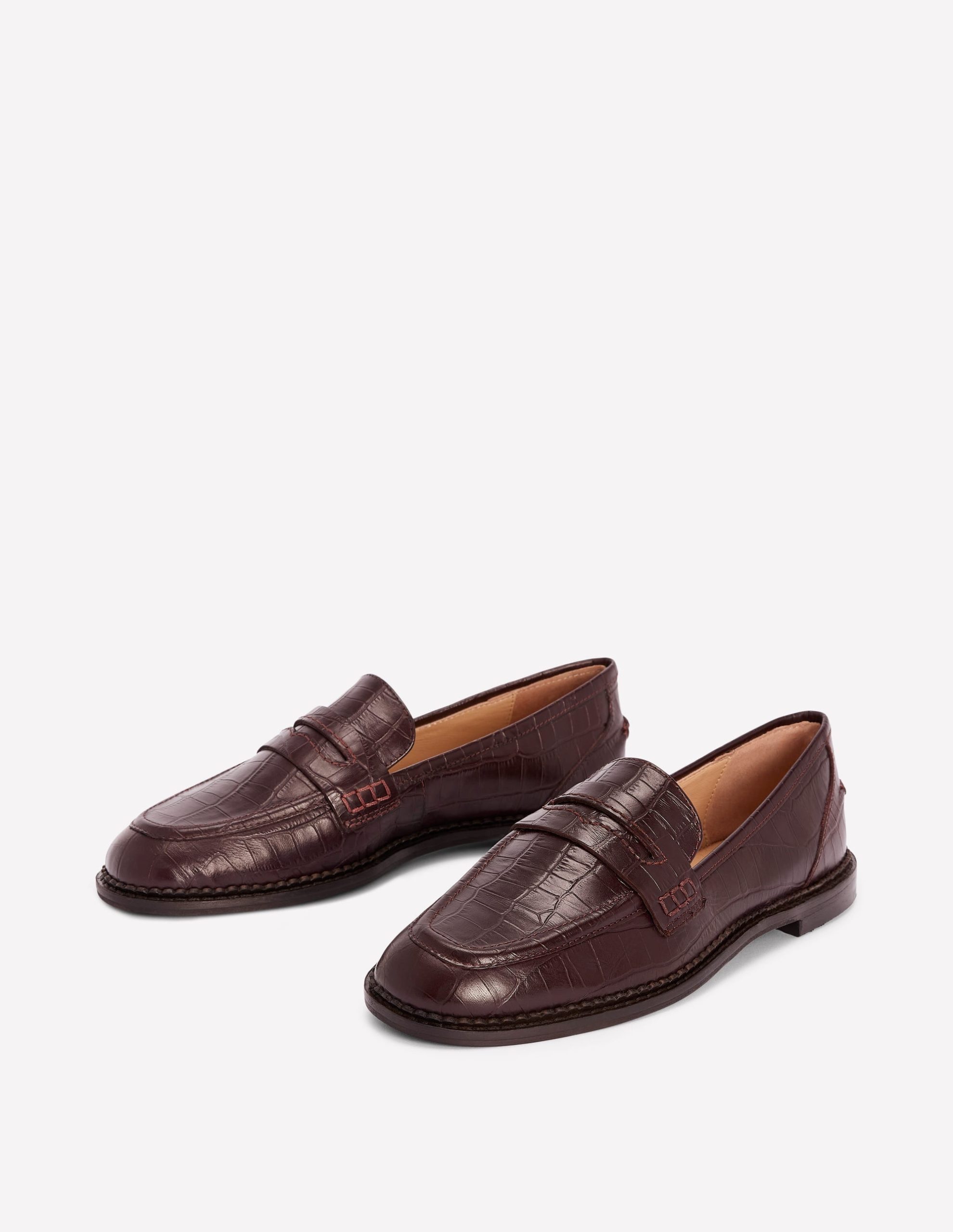 Nya Penny Loafers-Oxblood - Image 5