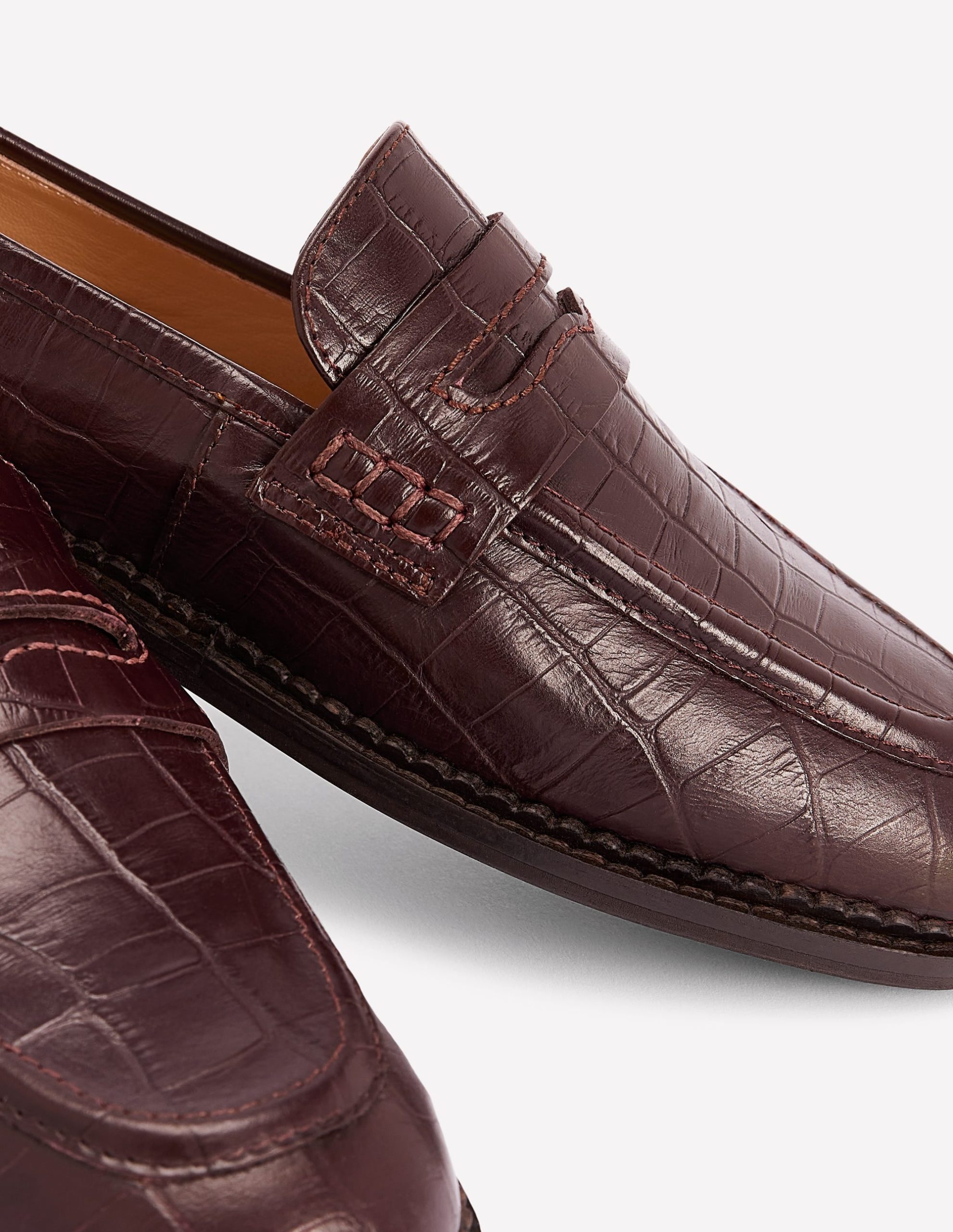 Nya Penny Loafers-Oxblood - Image 6